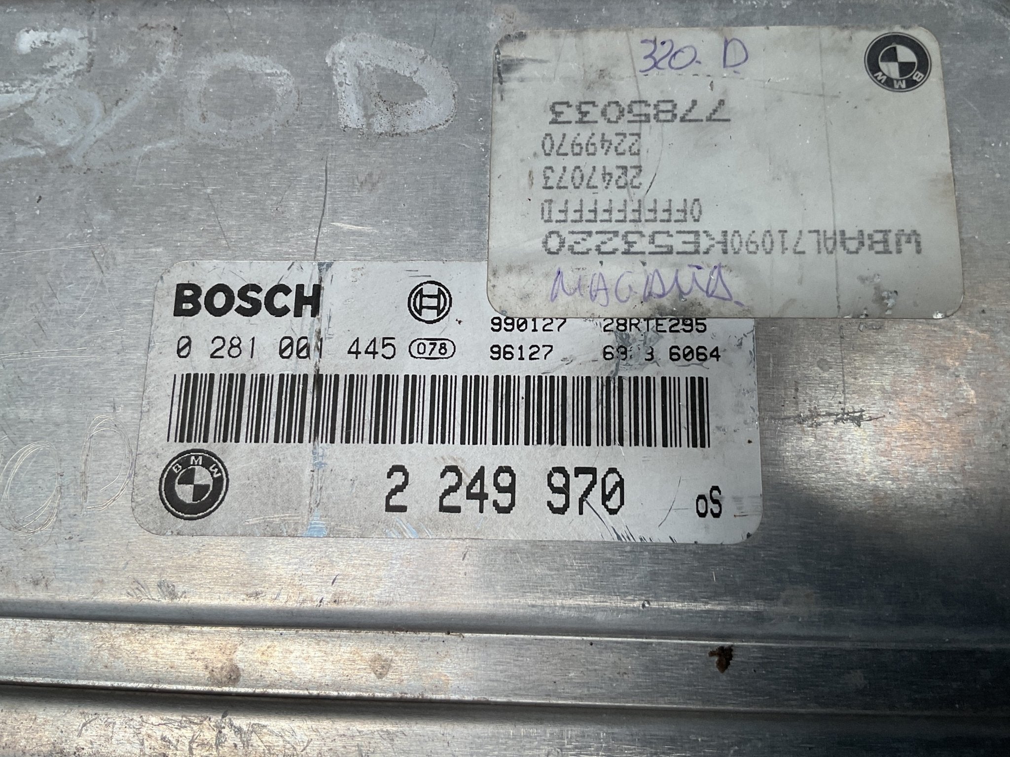 Centralita Motor BMW 3 98-06 2.0 - 2249970 _