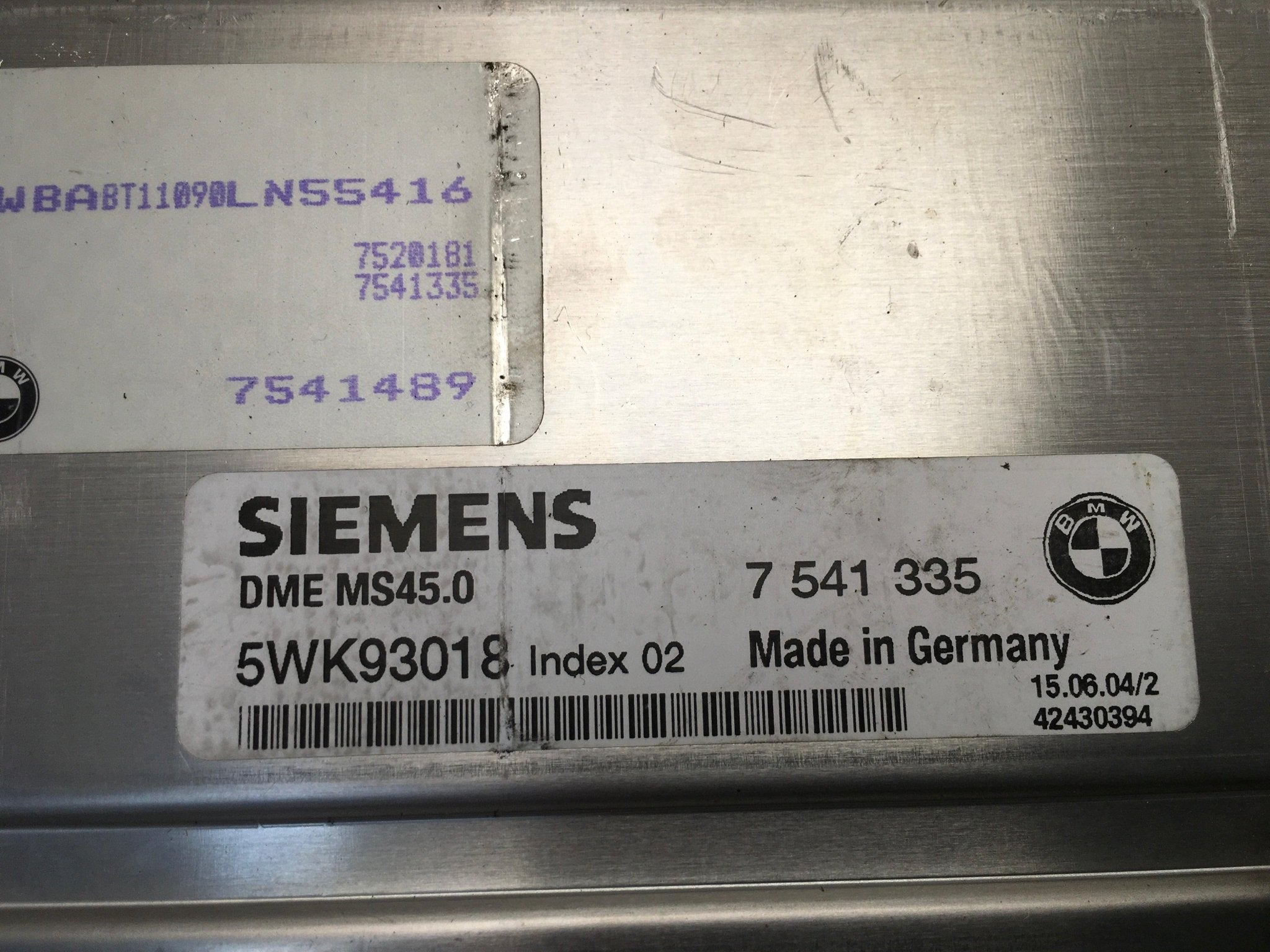 Centralita Motor BMW 7541335 - 7541335