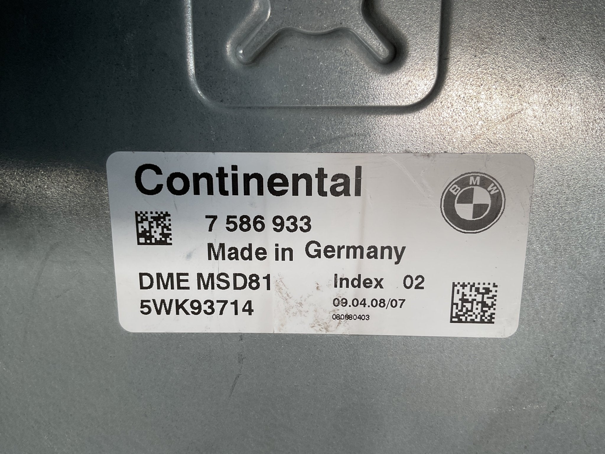 Centralita Motor BMW 7586933 - 7586933