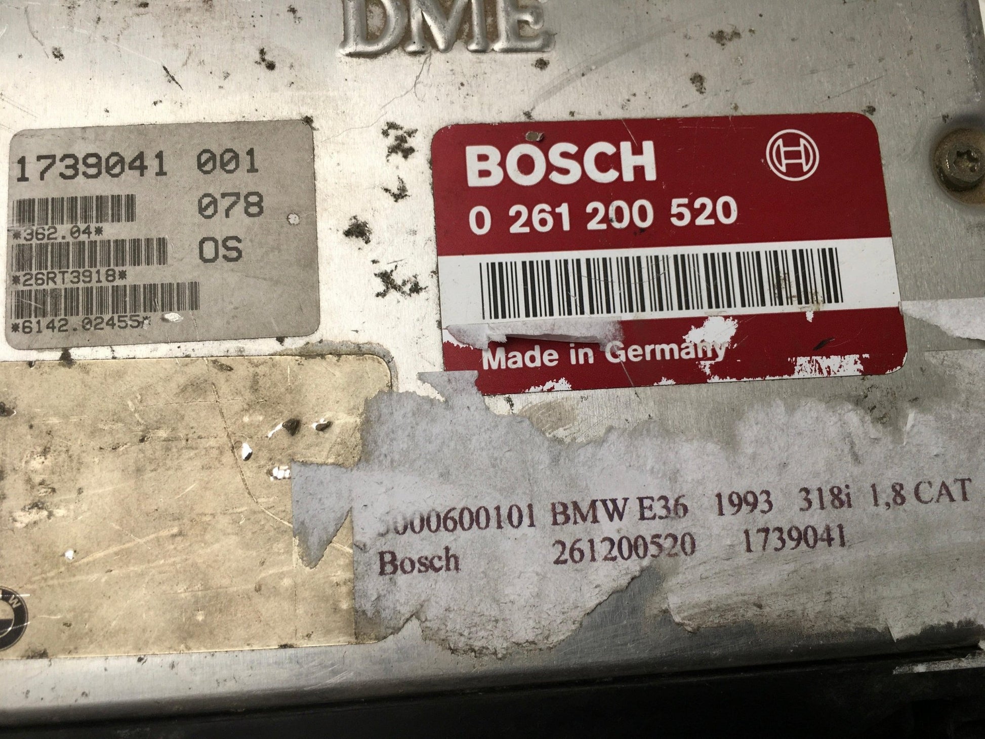 Centralita Motor BMW E36 - 0261200520