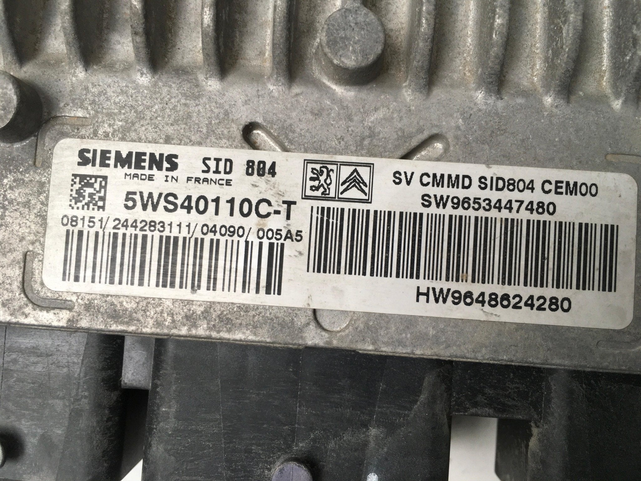 Centralita Motor Citroen C3 I - 9653447480