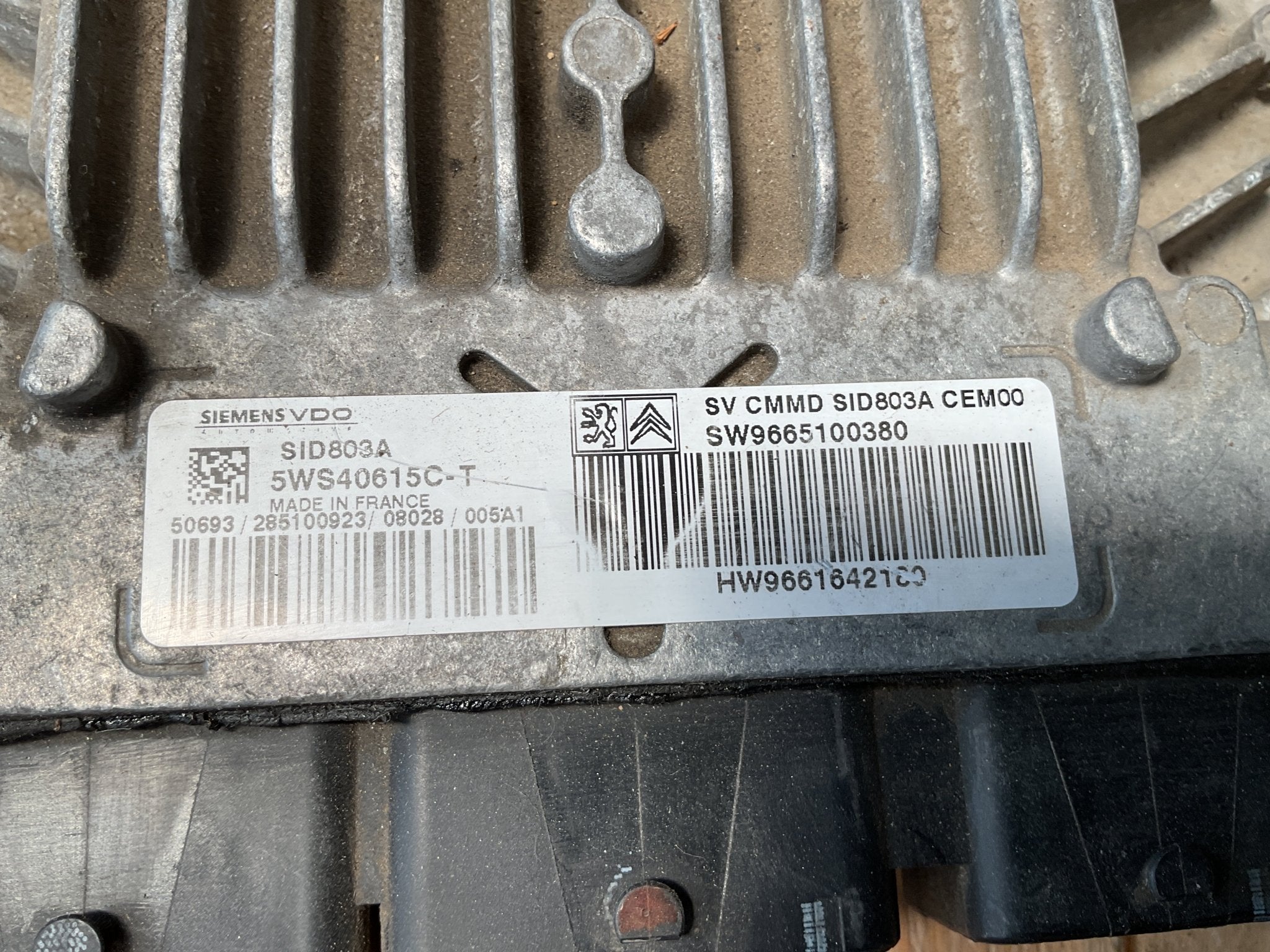 Centralita motor Citroën C4 06-15 - 9665100380