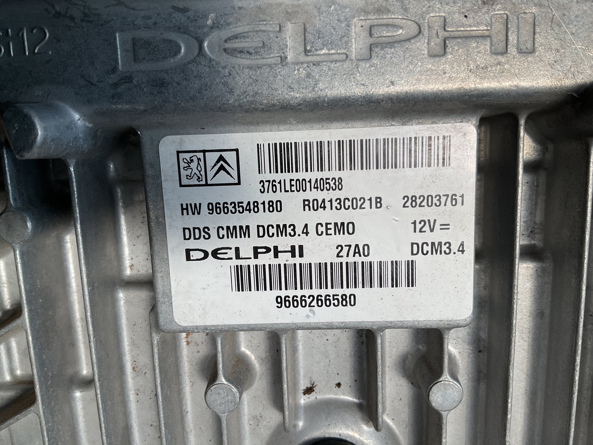 Centralita motor Citroen C5 08-17 - 9663548180