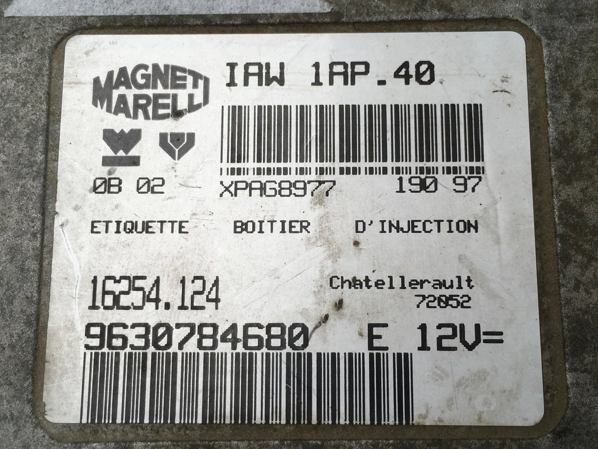 Centralita Motor Citroen Saxo - 9630784680