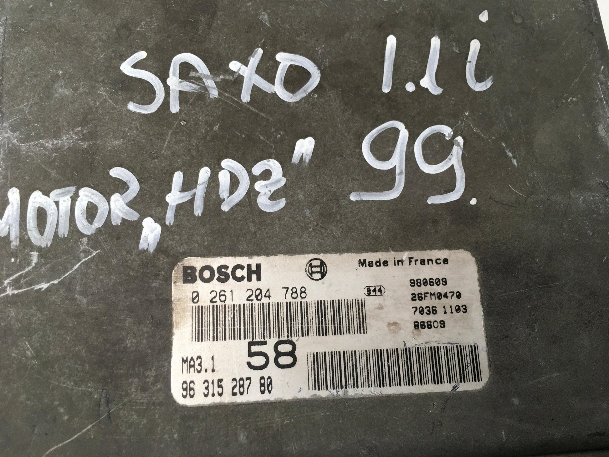 Centralita Motor Citroen Saxo - 9631528780