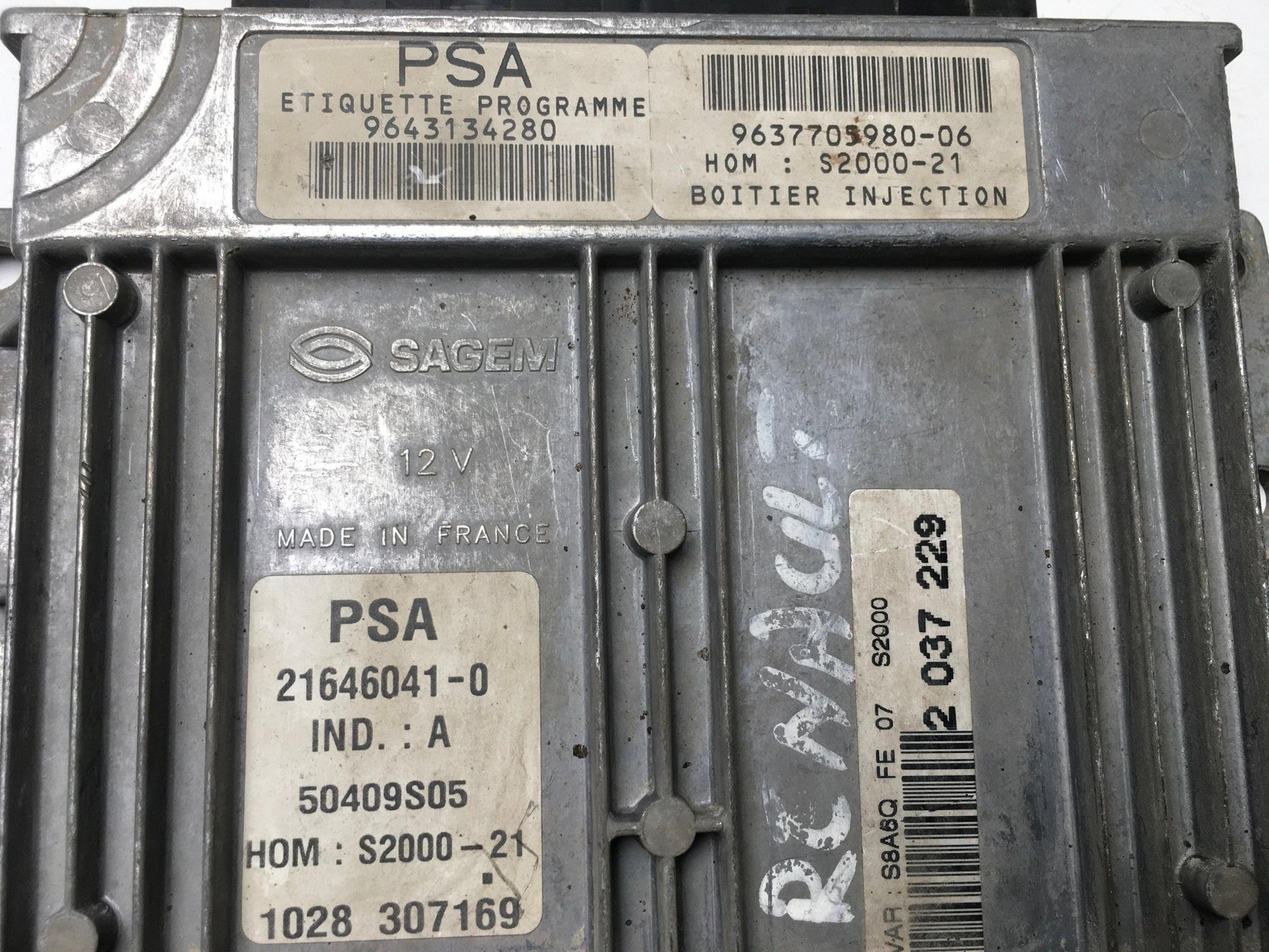 Centralita Motor Citroen Saxo - 9643134280