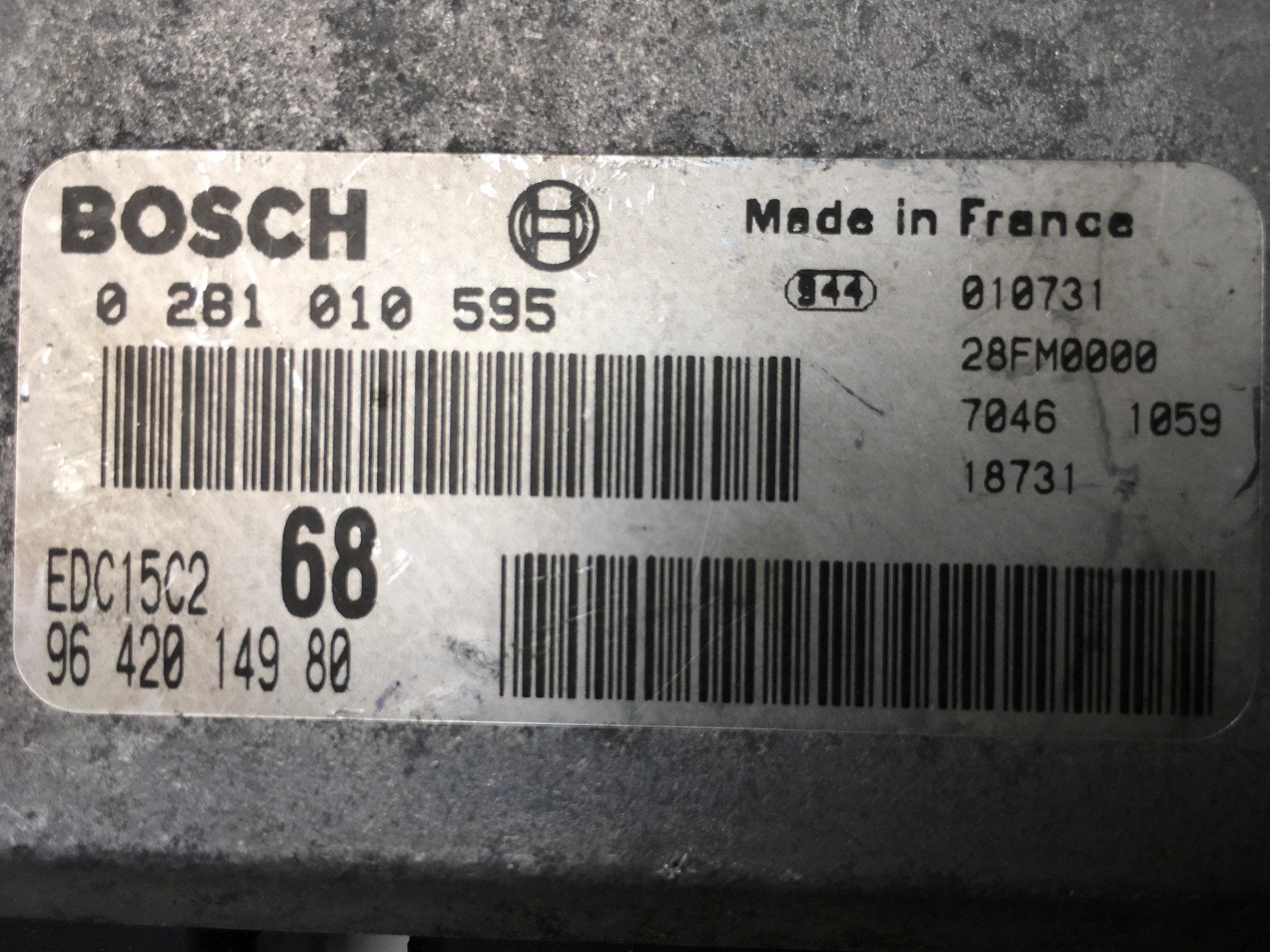 Centralita Motor Citroen Xsara Picasso - 9642014980