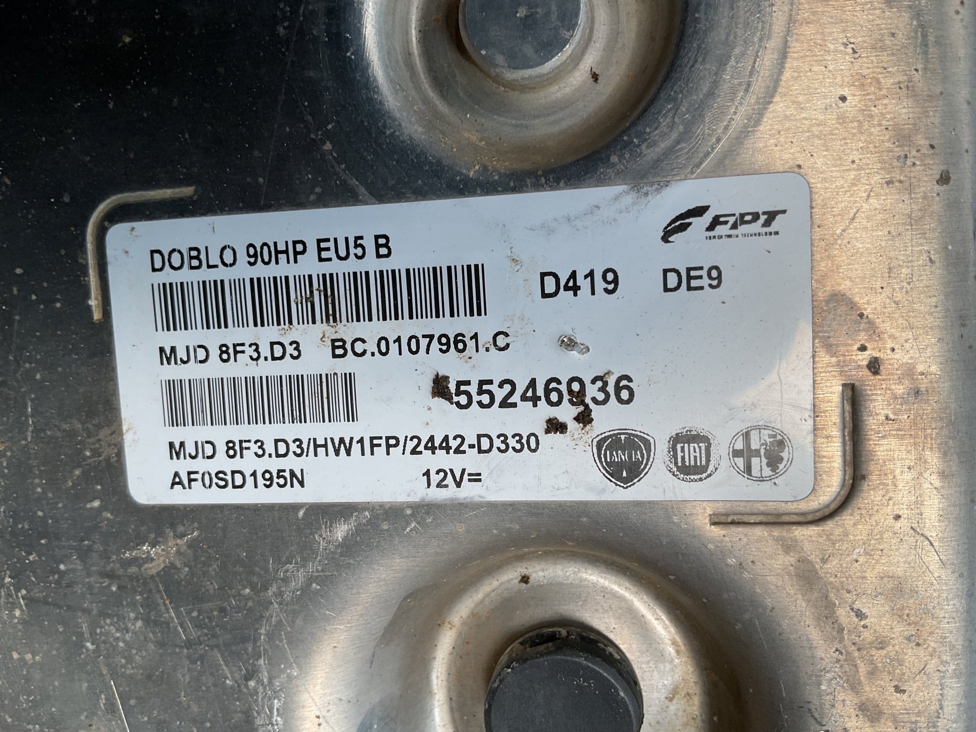 Centralita Motor Fiat Doblo 10-22 - 55246936