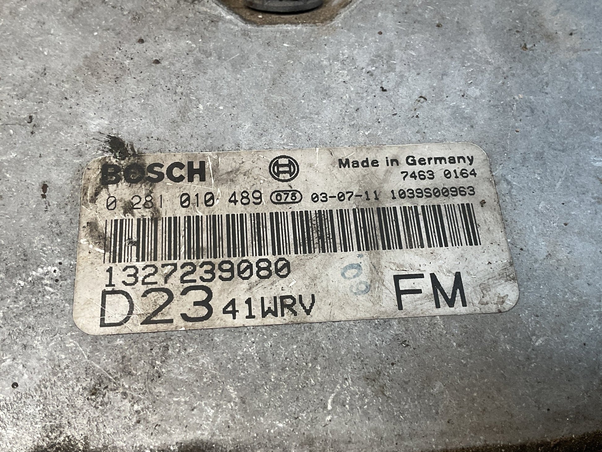 Centralita Motor Fiat Ducato 2002 - 2006 - 1327239080