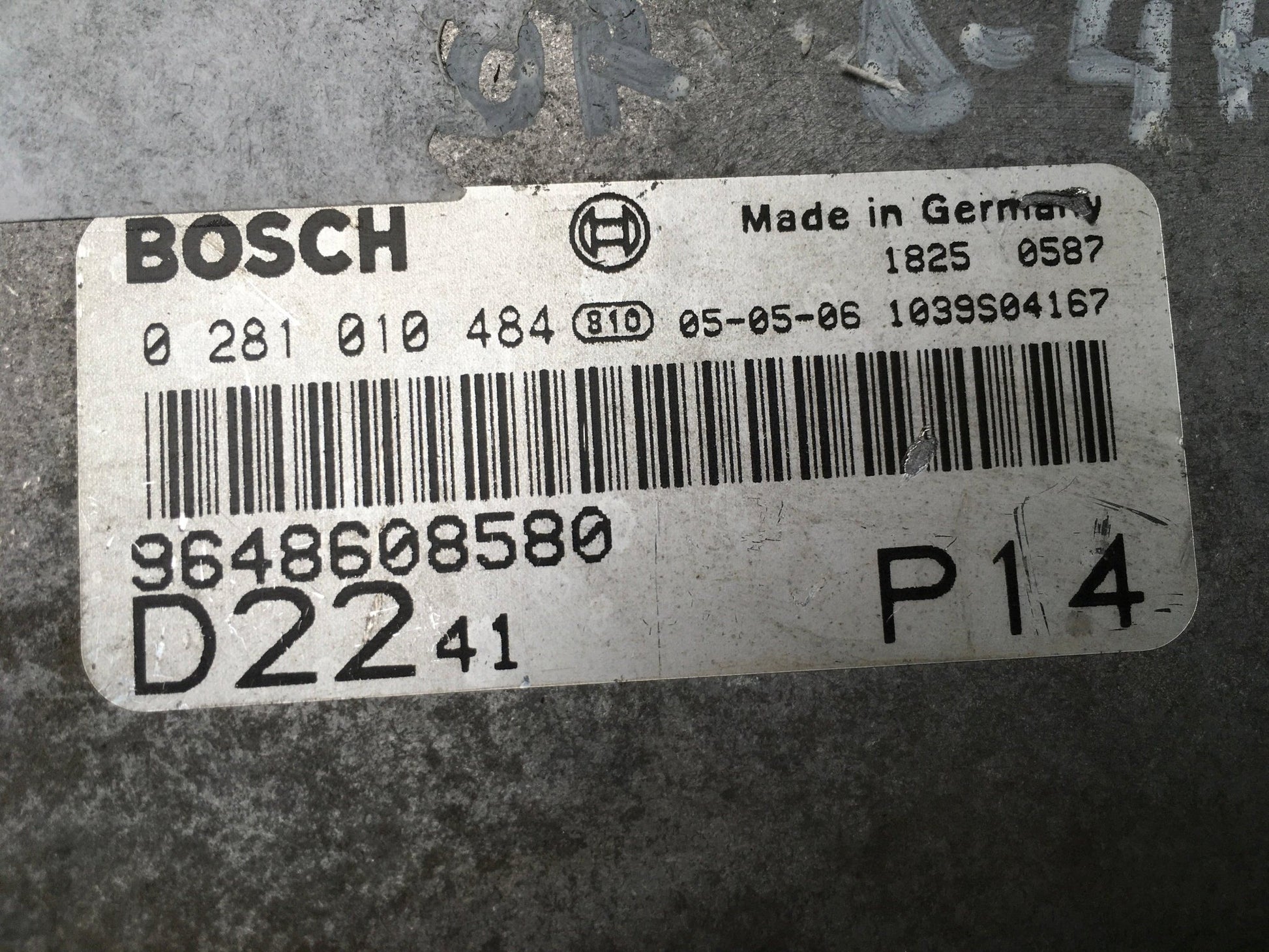 Centralita Motor Fiat Ducato - 9648608580