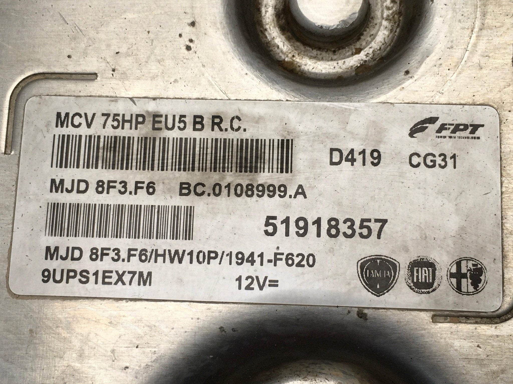 Centralita Motor Fiorino Bipper Nemo - 51918357