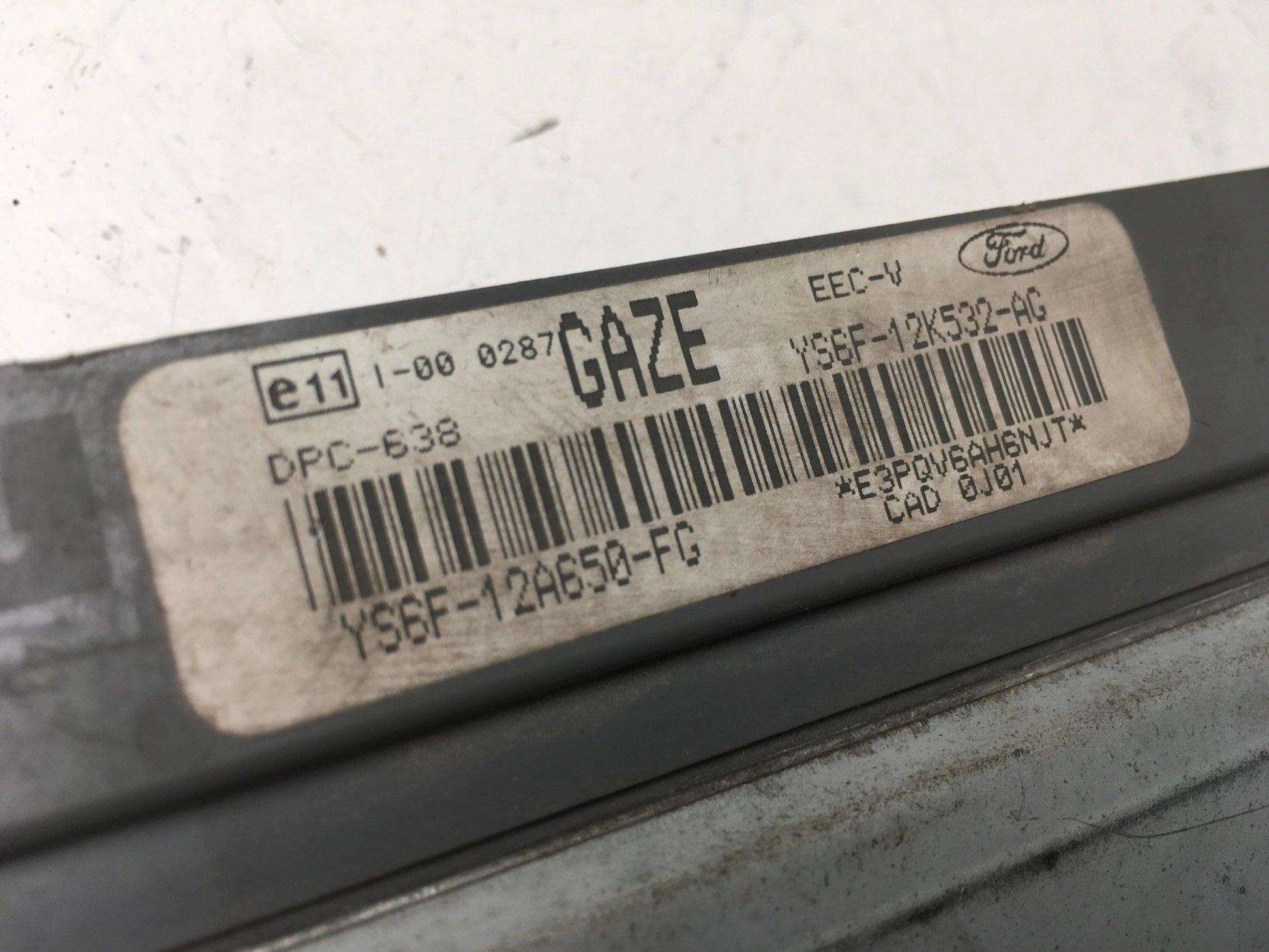 Centralita Motor Ford Fiesta IV - YS6F12A650FG