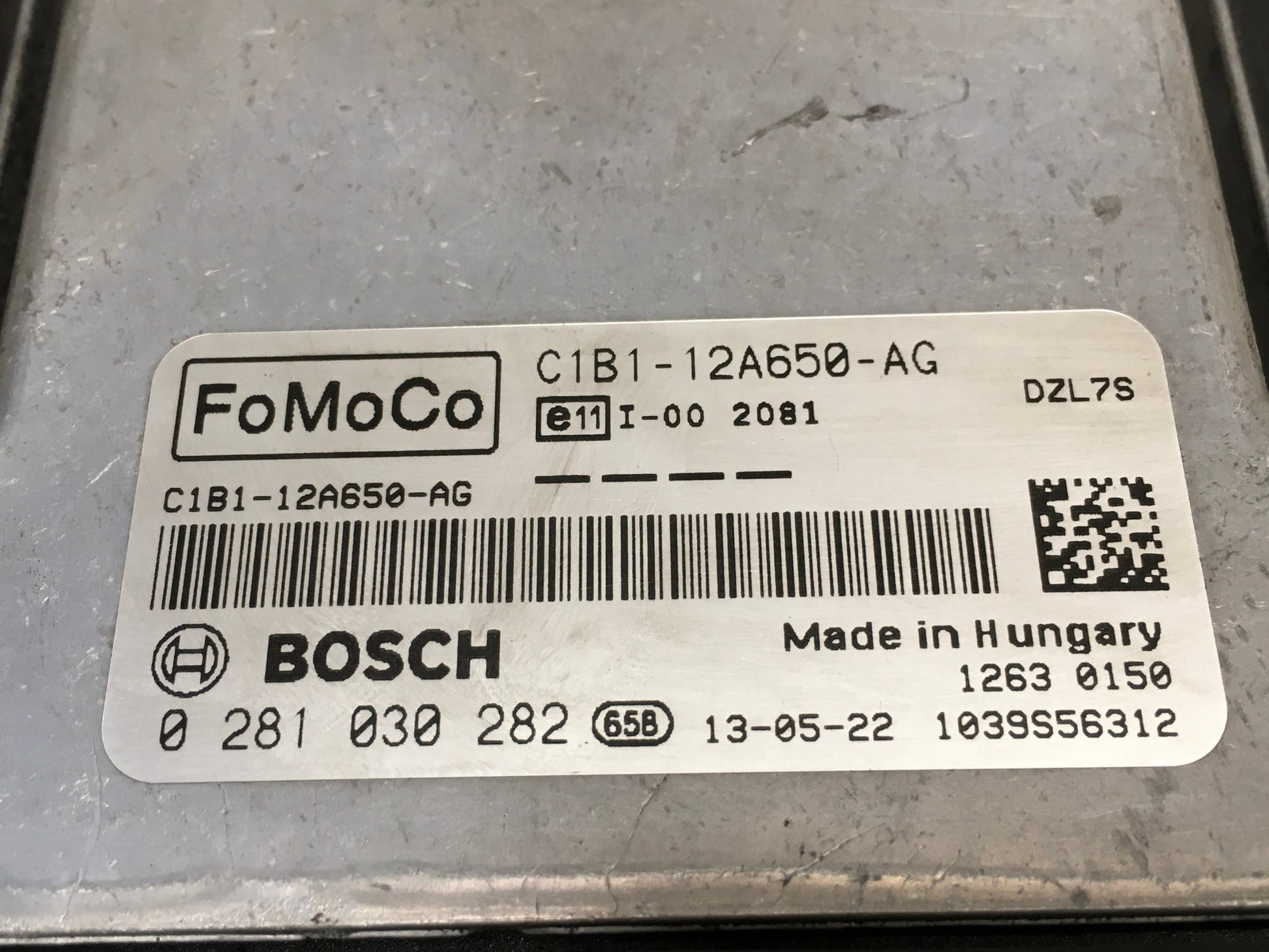 Centralita Motor Ford Fiesta VI Fase 2 - C1B112A650AG