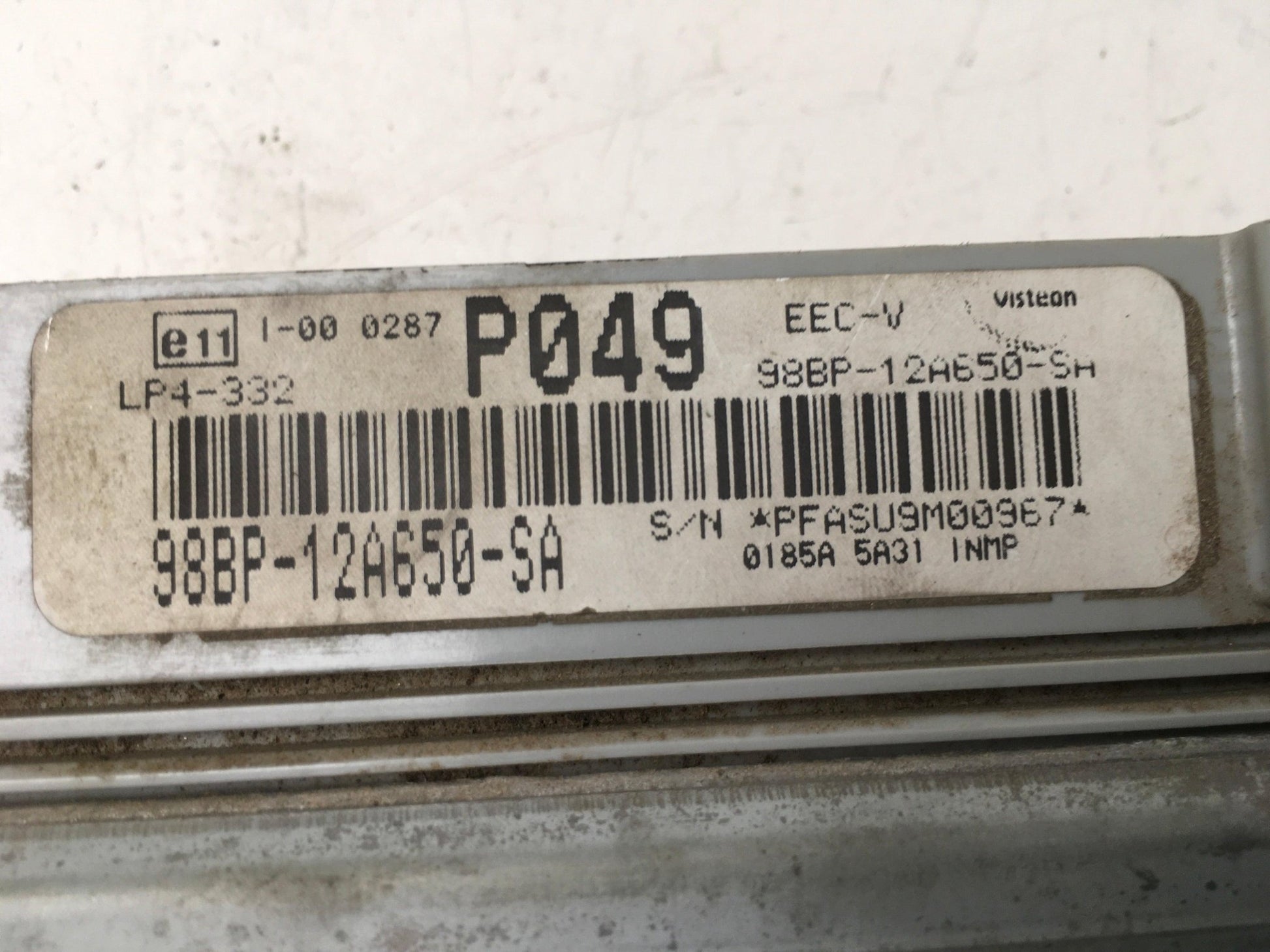 Centralita Motor Ford Focus I - 98BP12A650SA