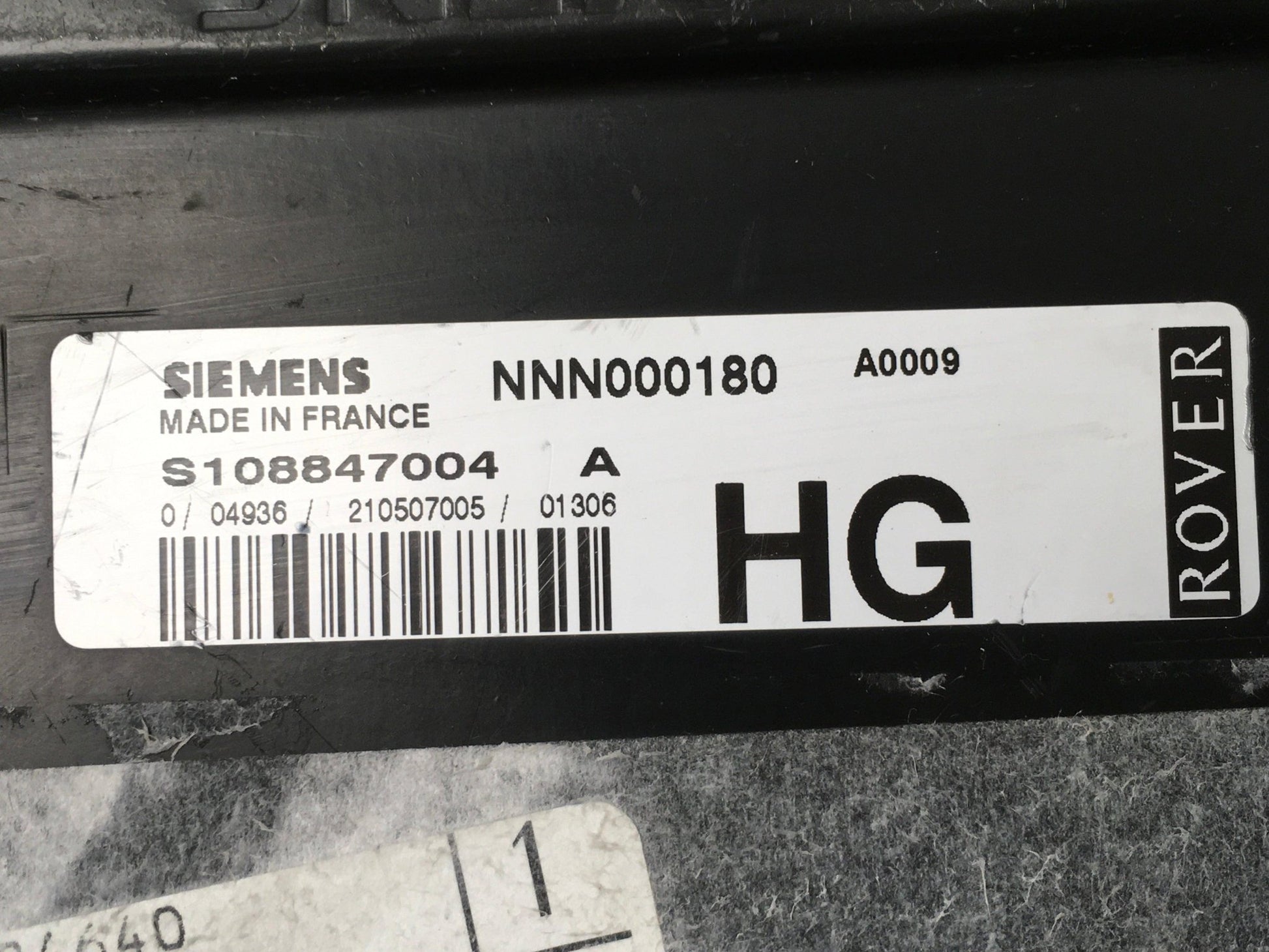 Centralita Motor Freelander L314 - S108847004