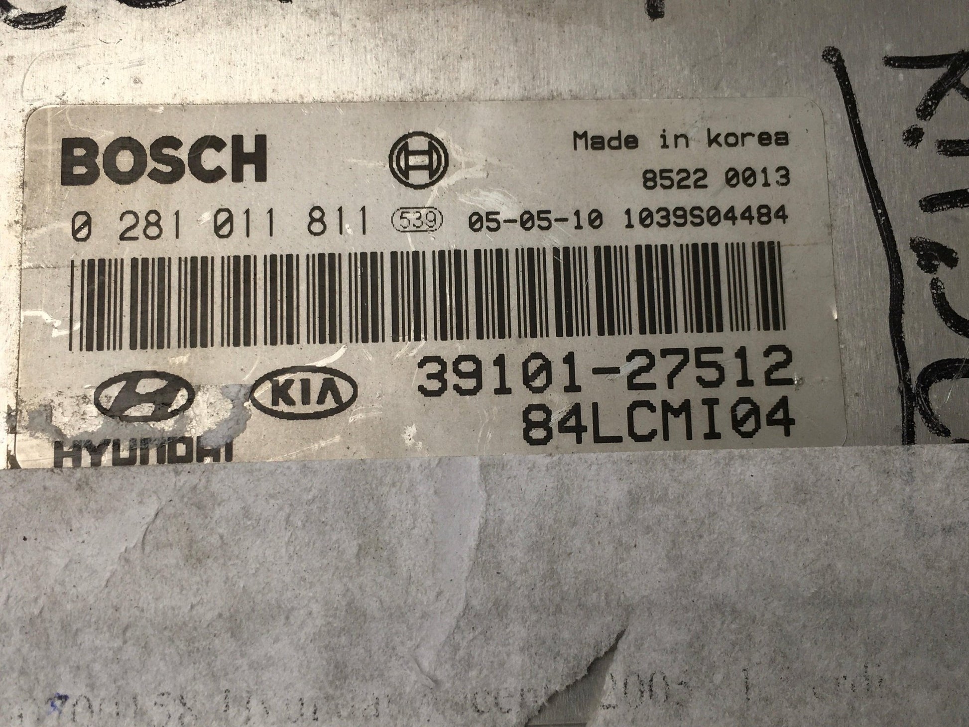 Centralita Motor Hyundai Accent II - 3910127512