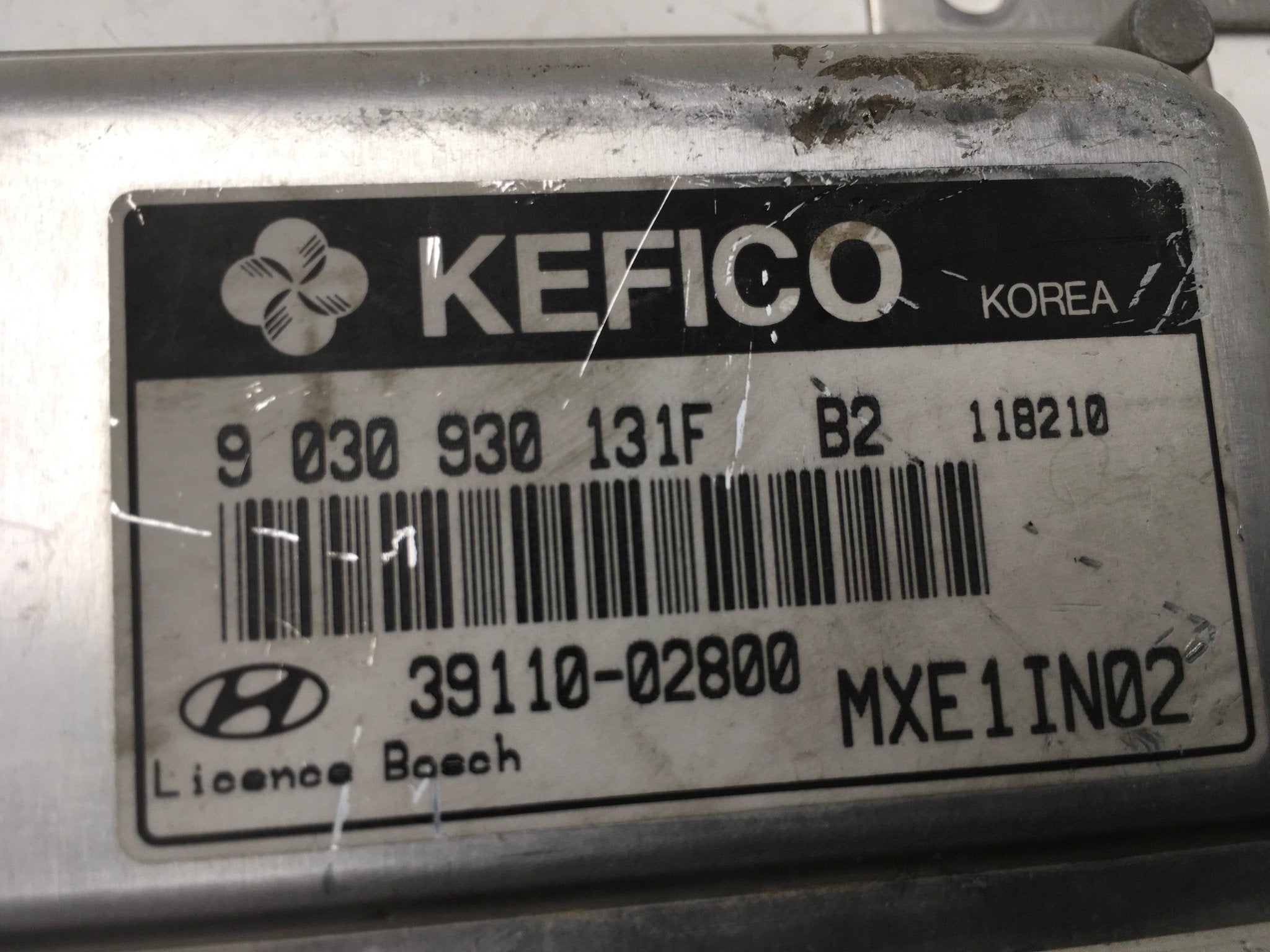 Centralita motor Hyundai Atos I - 3911002800_