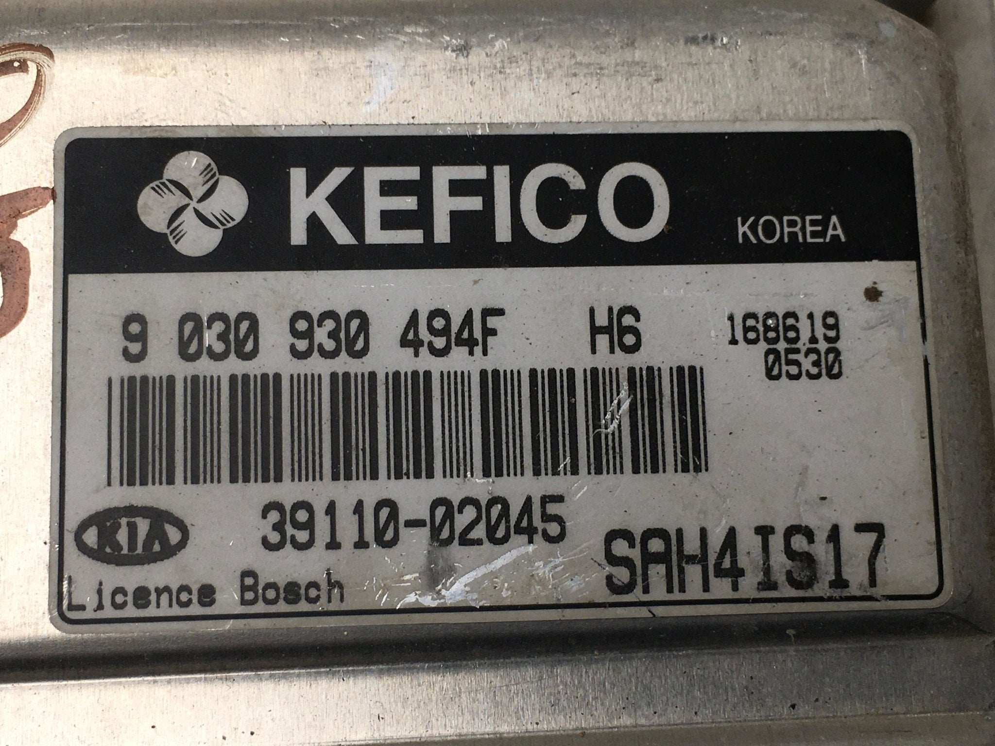 Centralita motor Kia Picanto I - 3911002045