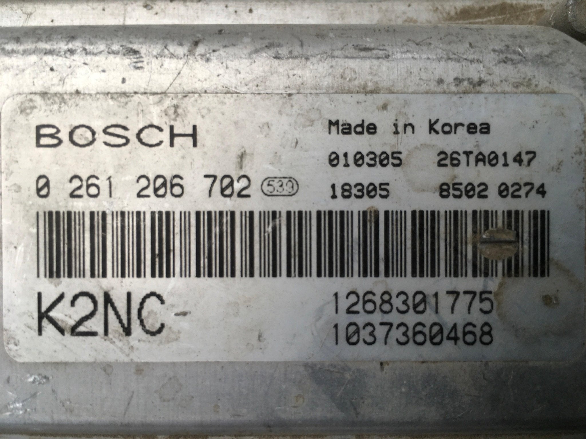 Centralita Motor Kia Shuma I - 1268301775