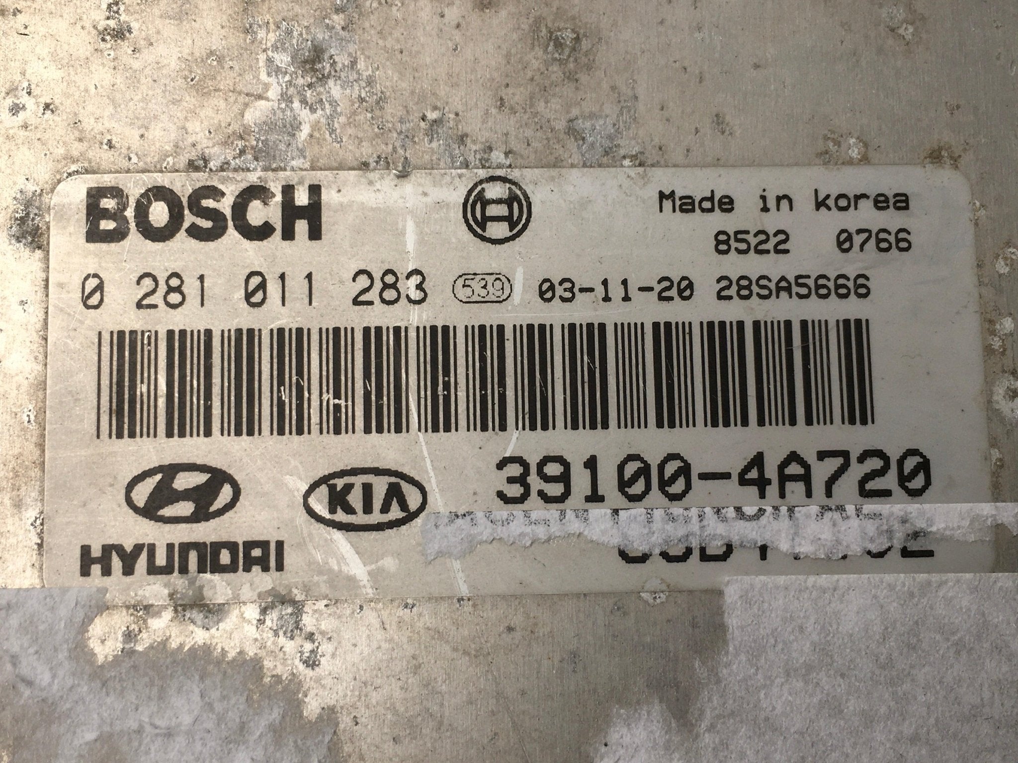 Centralita Motor Kia Sorento I - 391004A720