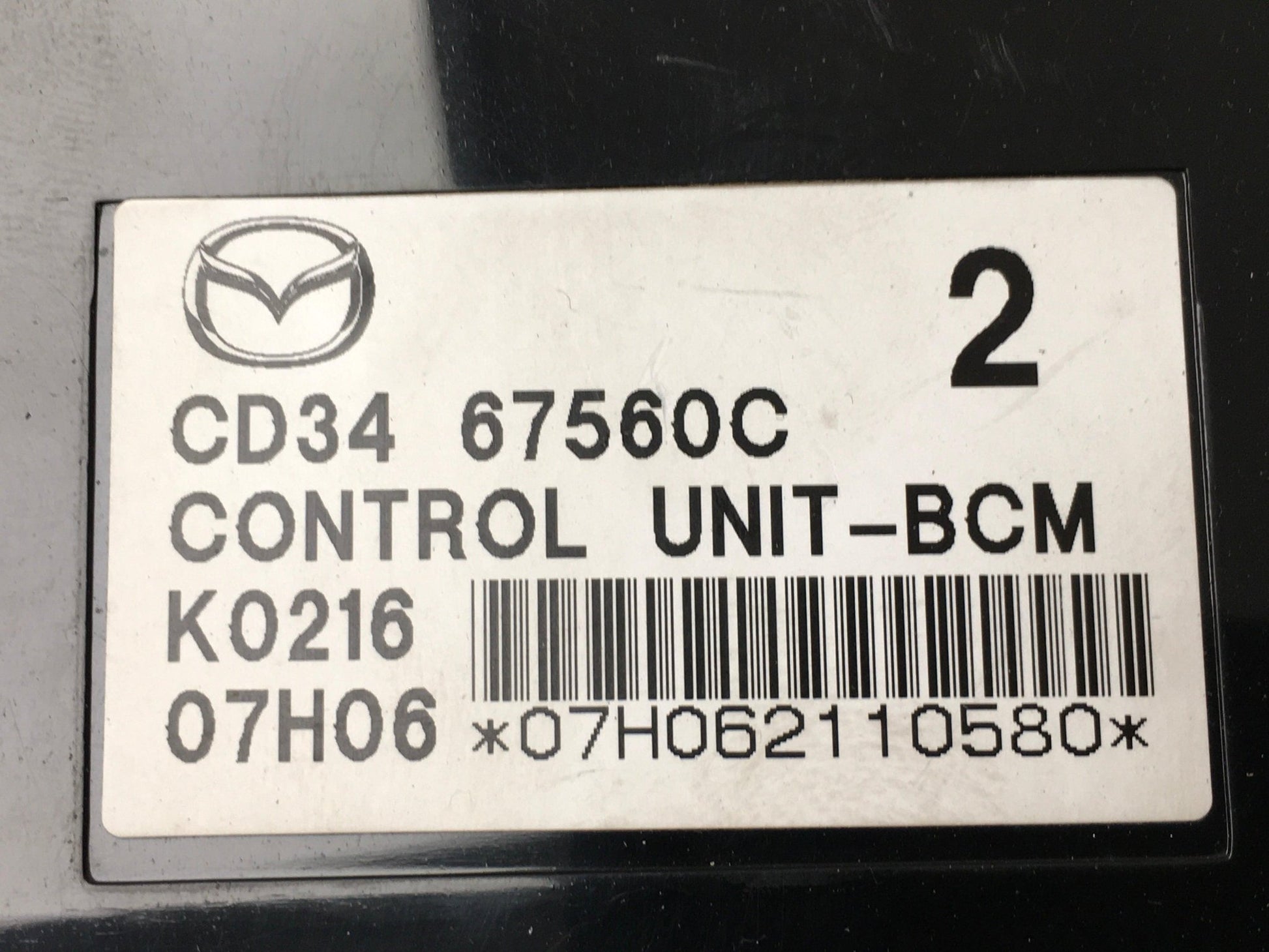Centralita Motor Mazda 5 - CD3467560C