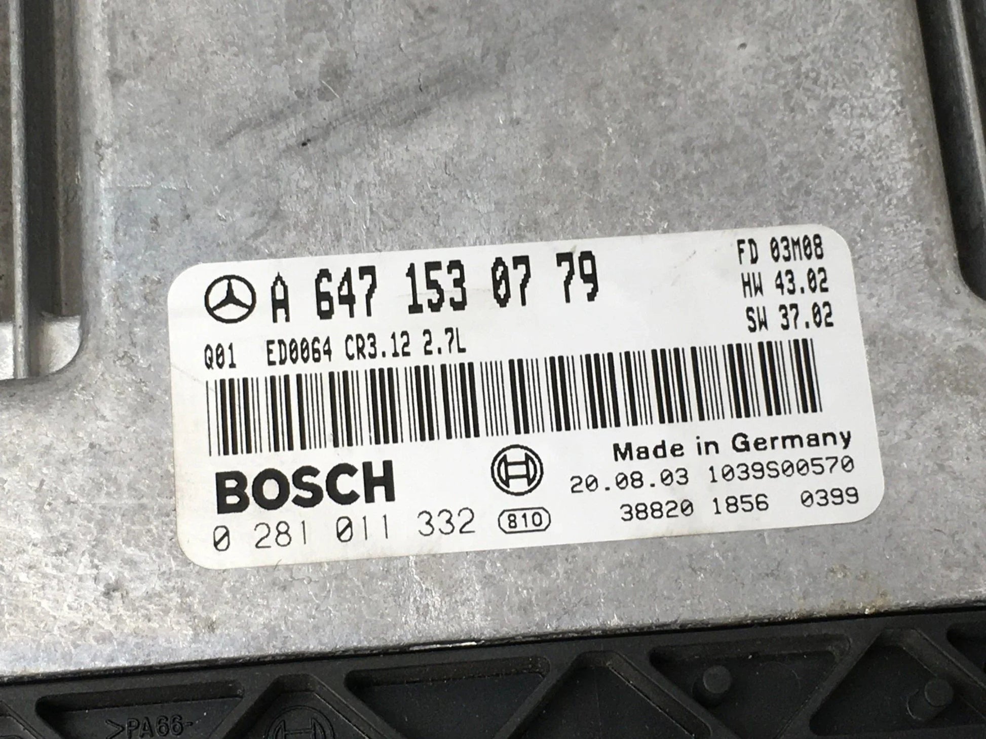 Centralita motor Mercedes ED0064