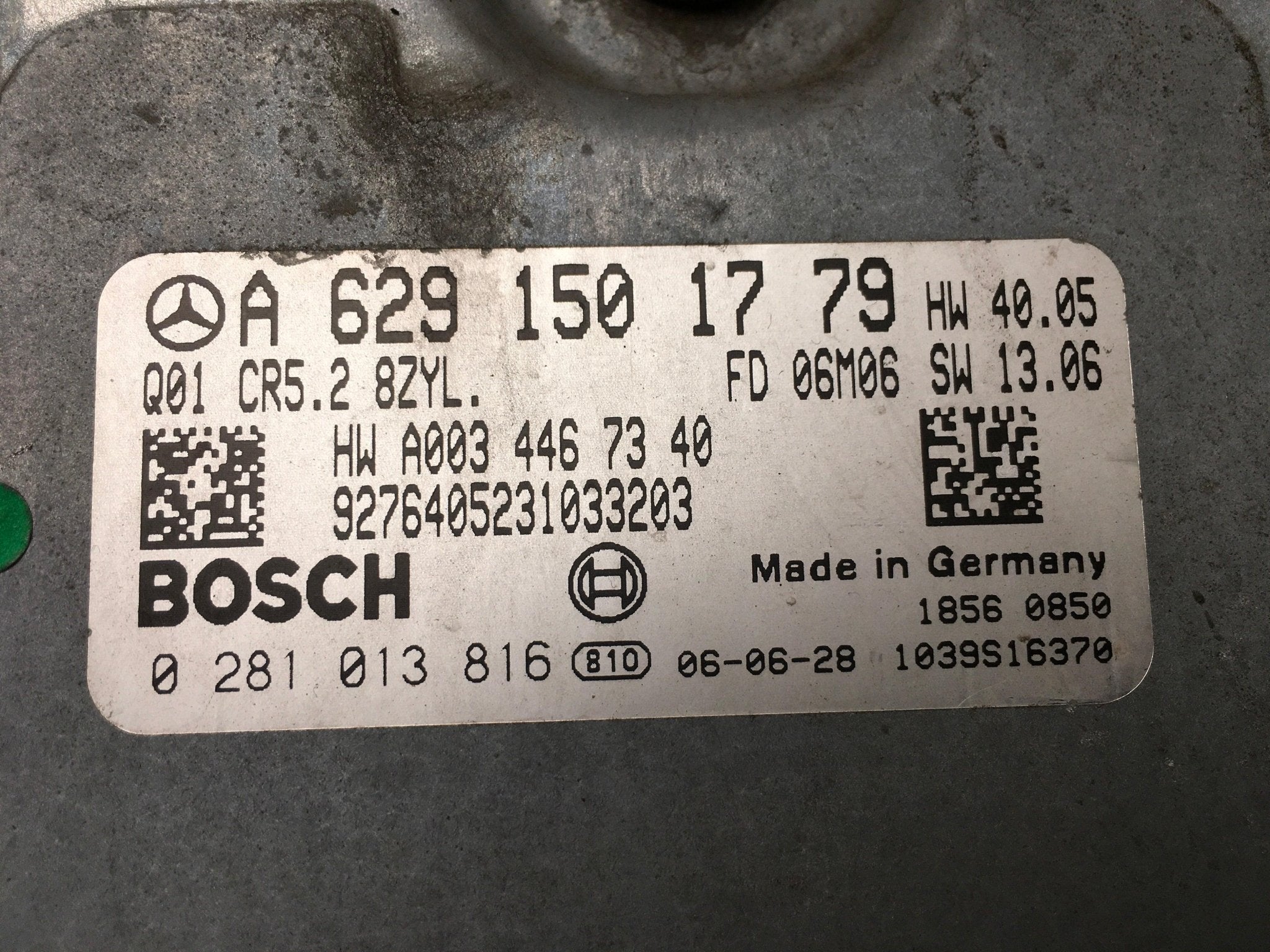 Centralita Motor Mercedes W164 - A6291501779