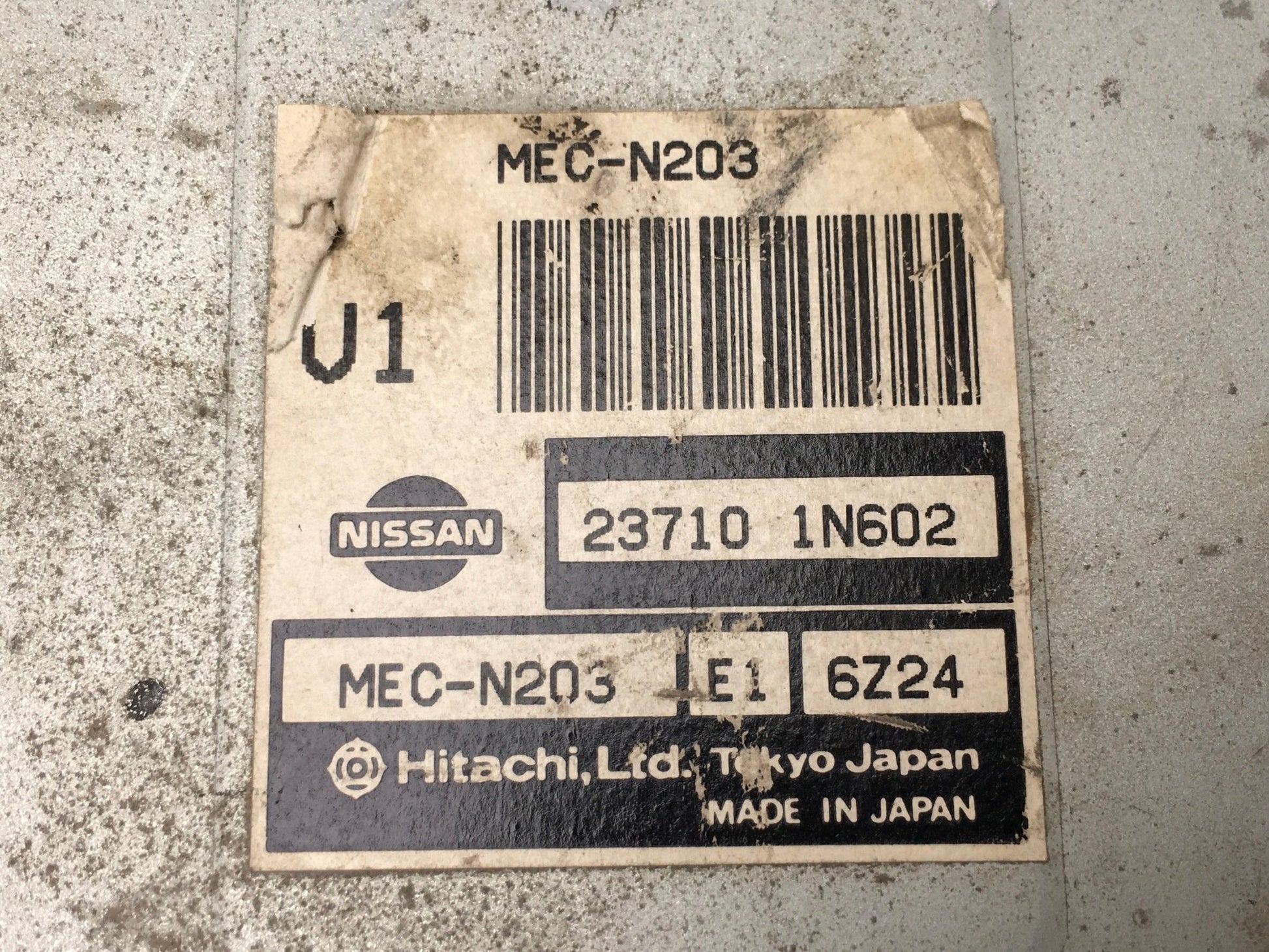 Centralita Motor Nissan Almera I - 237101N602