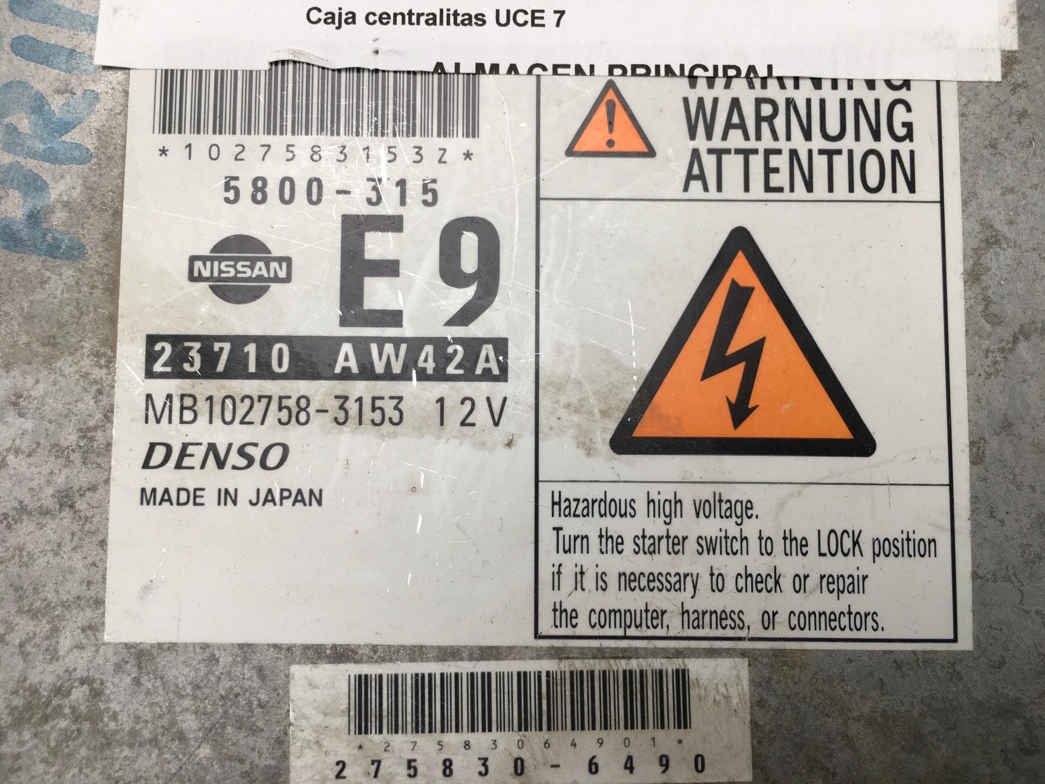 Centralita Motor Nissan Primera III - 23710AW42A