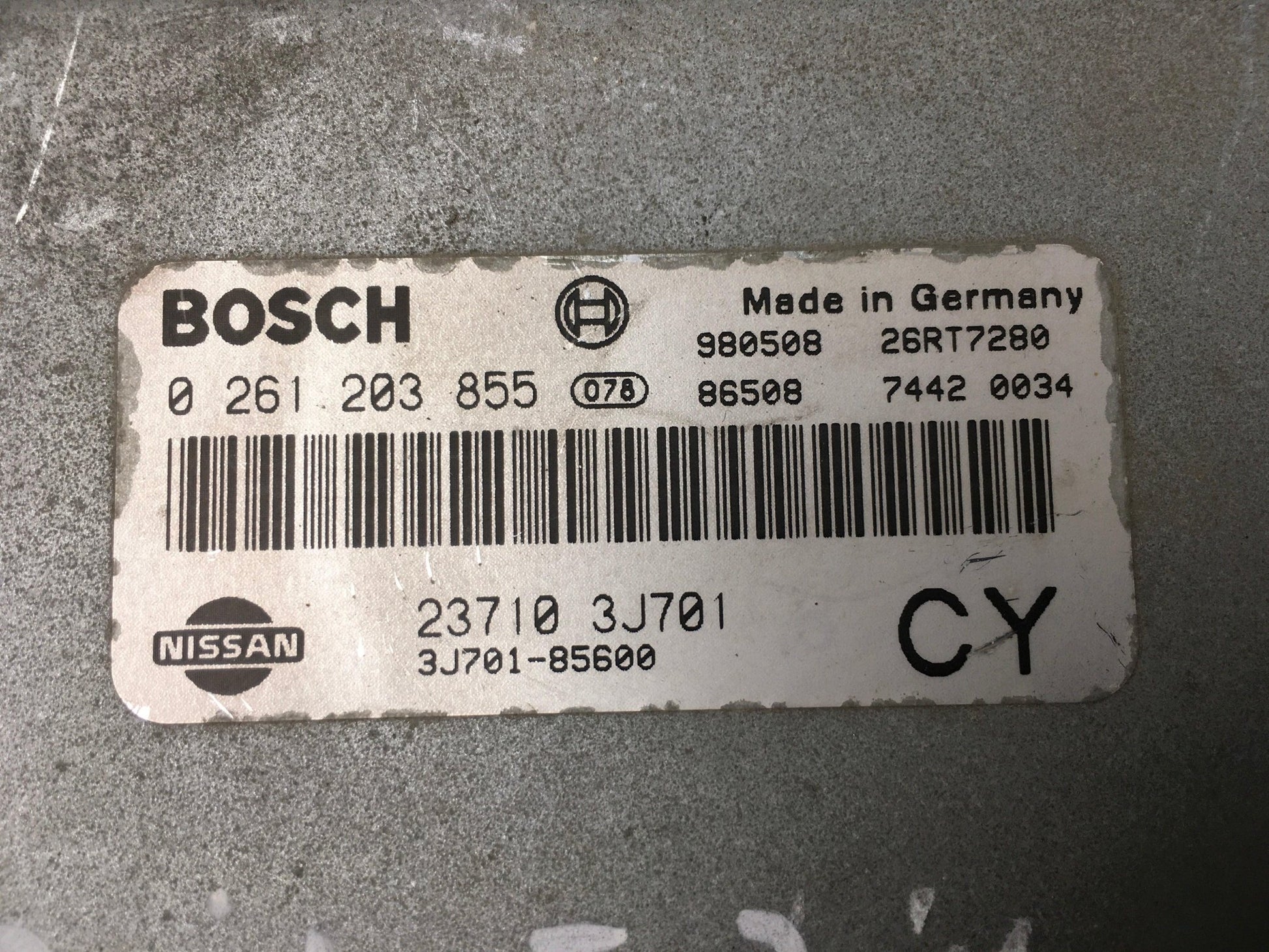 Centralita Motor Nissan Primera P11 - 237103J701