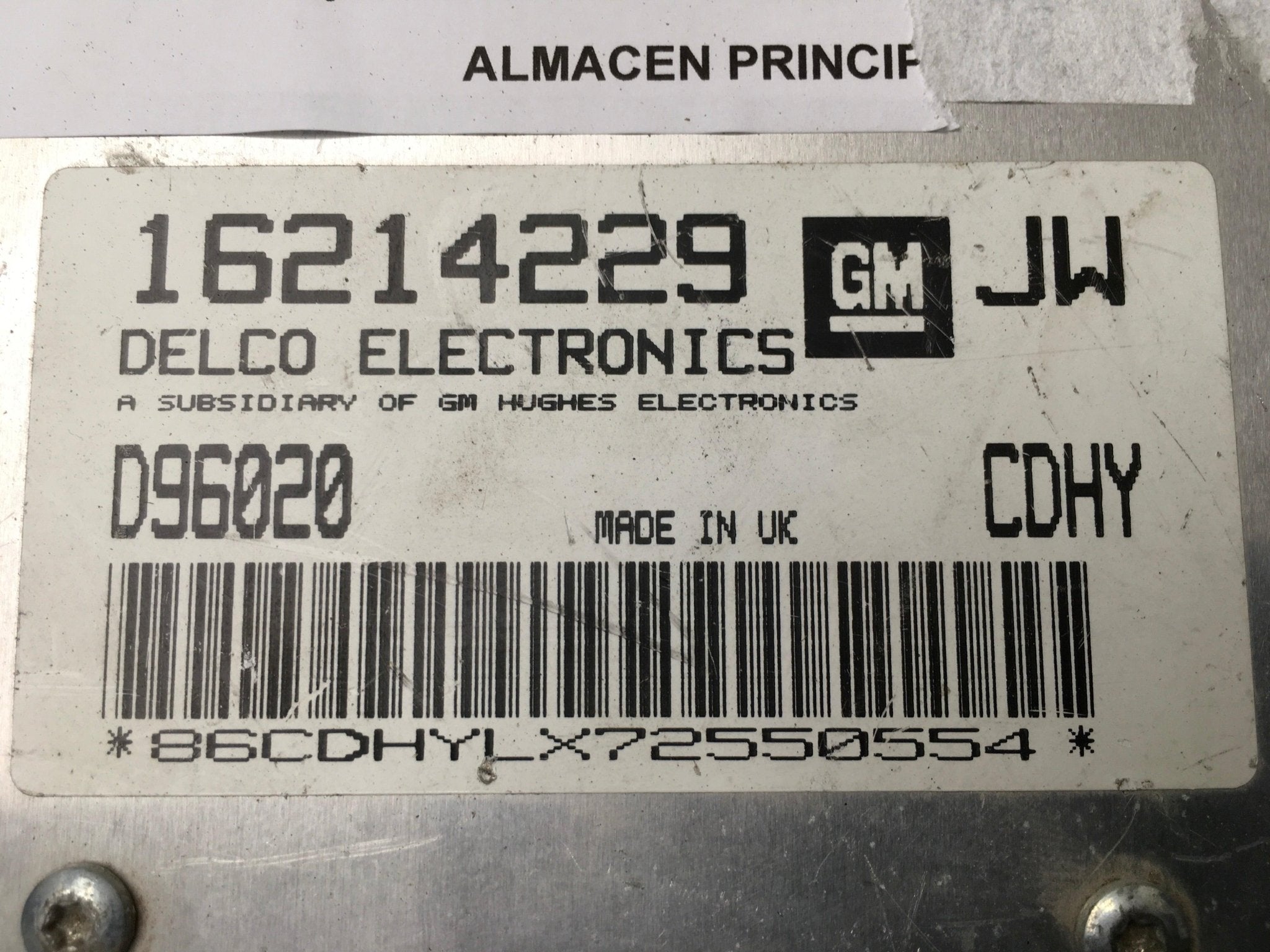 Centralita Motor Opel Astra F - 16214229