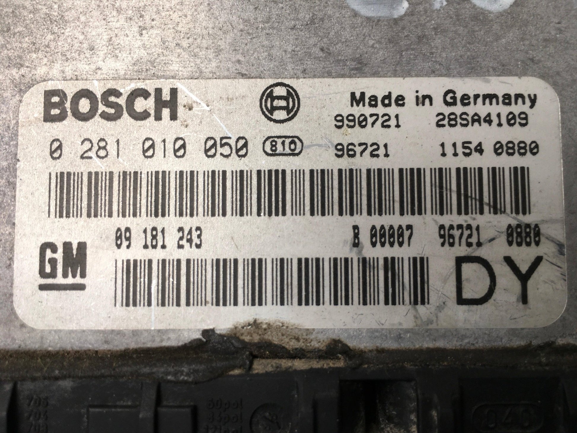 Centralita Motor Opel Astra G - 0281010050