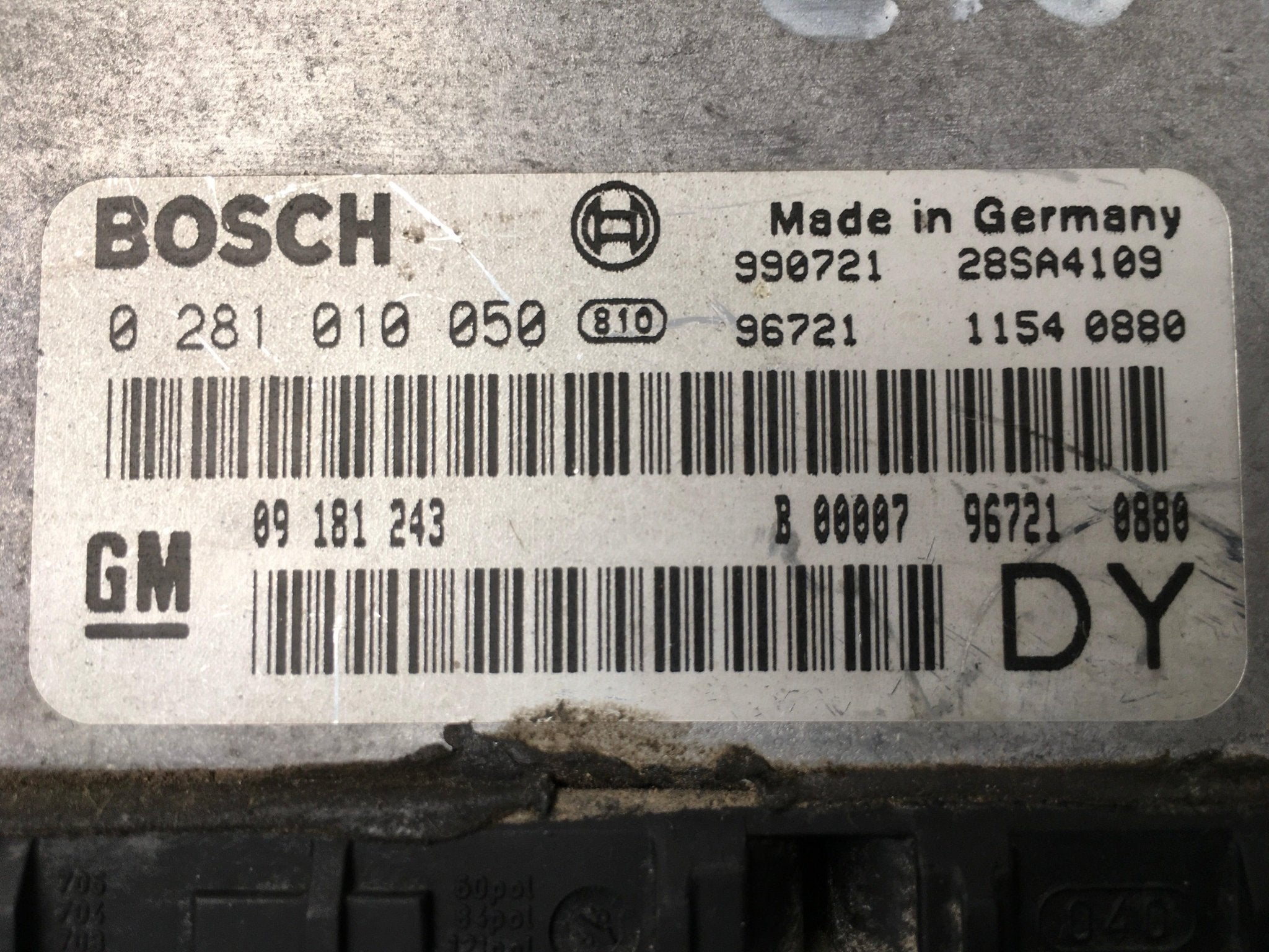 Centralita Motor Opel Astra G - 0281010050