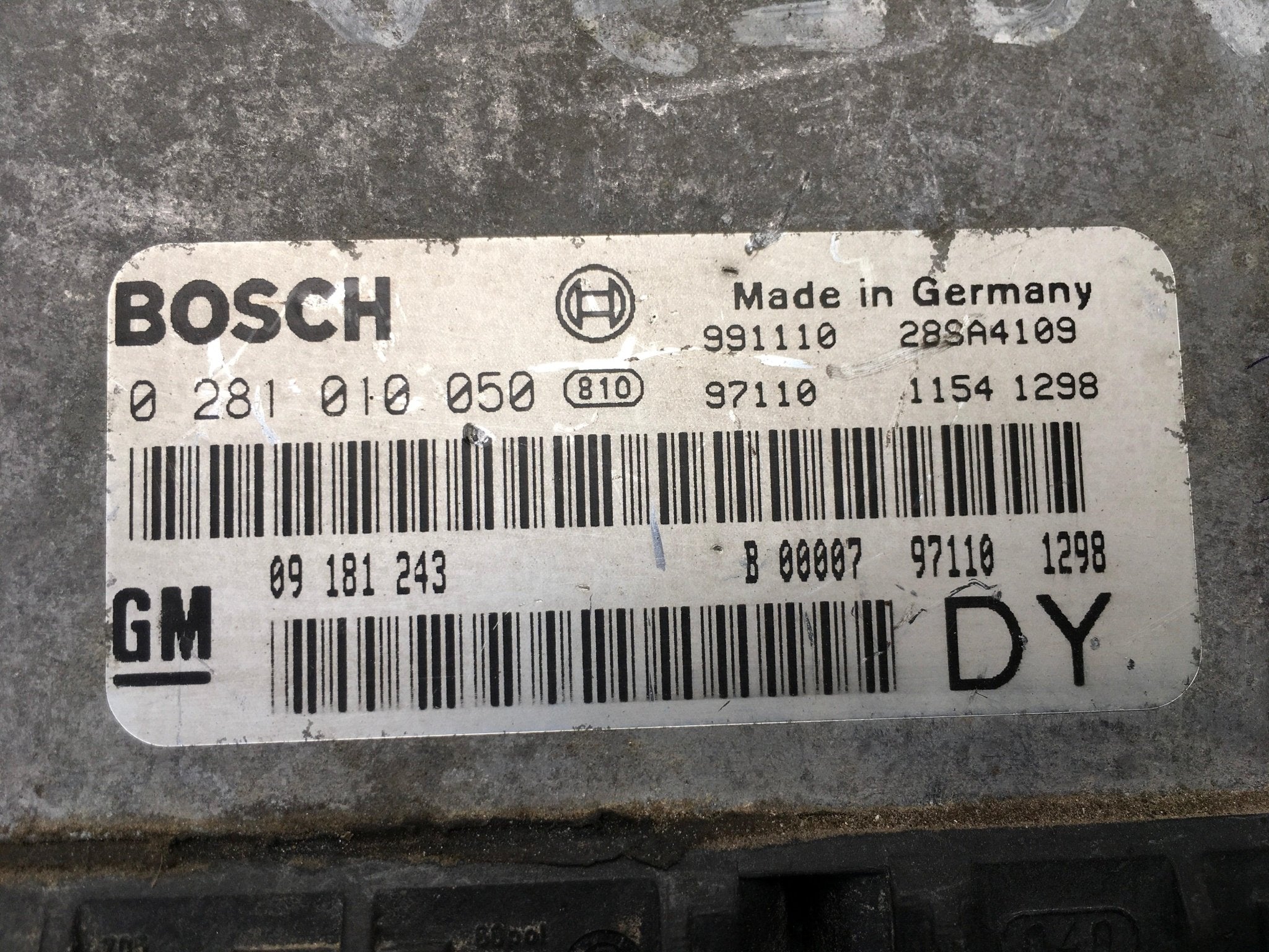 Centralita Motor Opel Astra G - 09181243