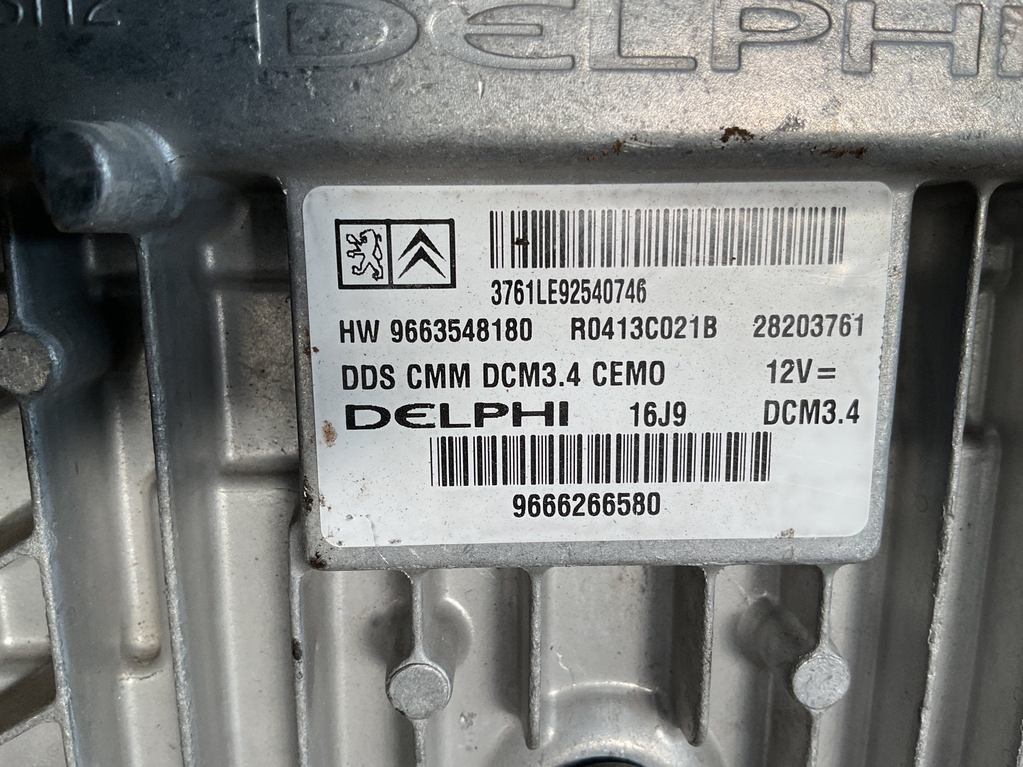 Centralita Motor Peugeot 308 07-13 2.0 - 9655939780 _