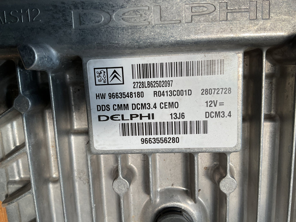 Centralita motor Peugeot 407 04-11 - 9663548180