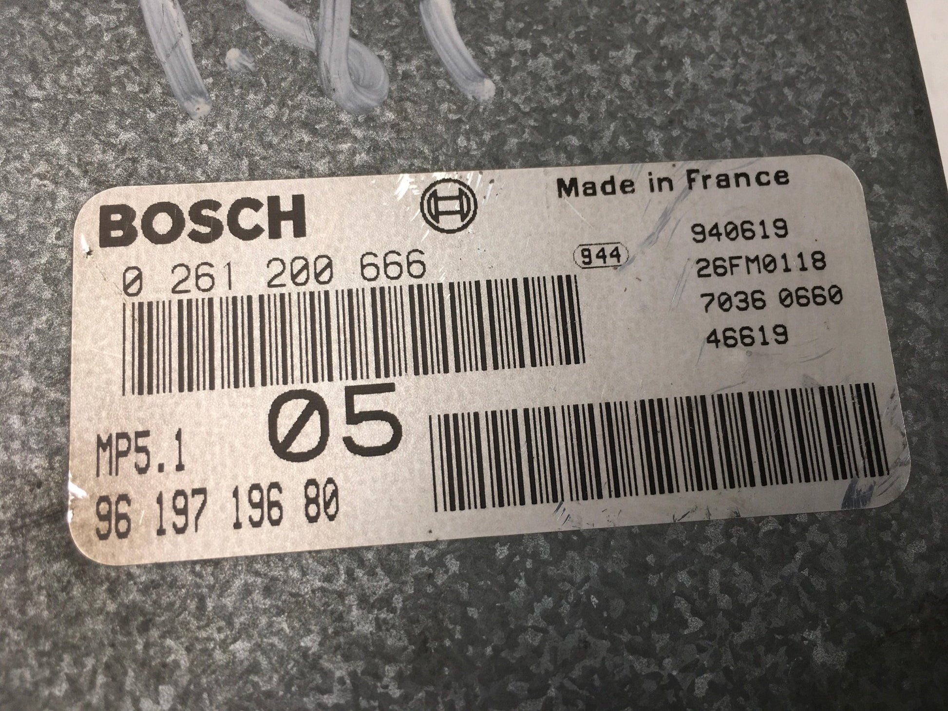 Centralita Motor PSA 9619719680 - 9619719680