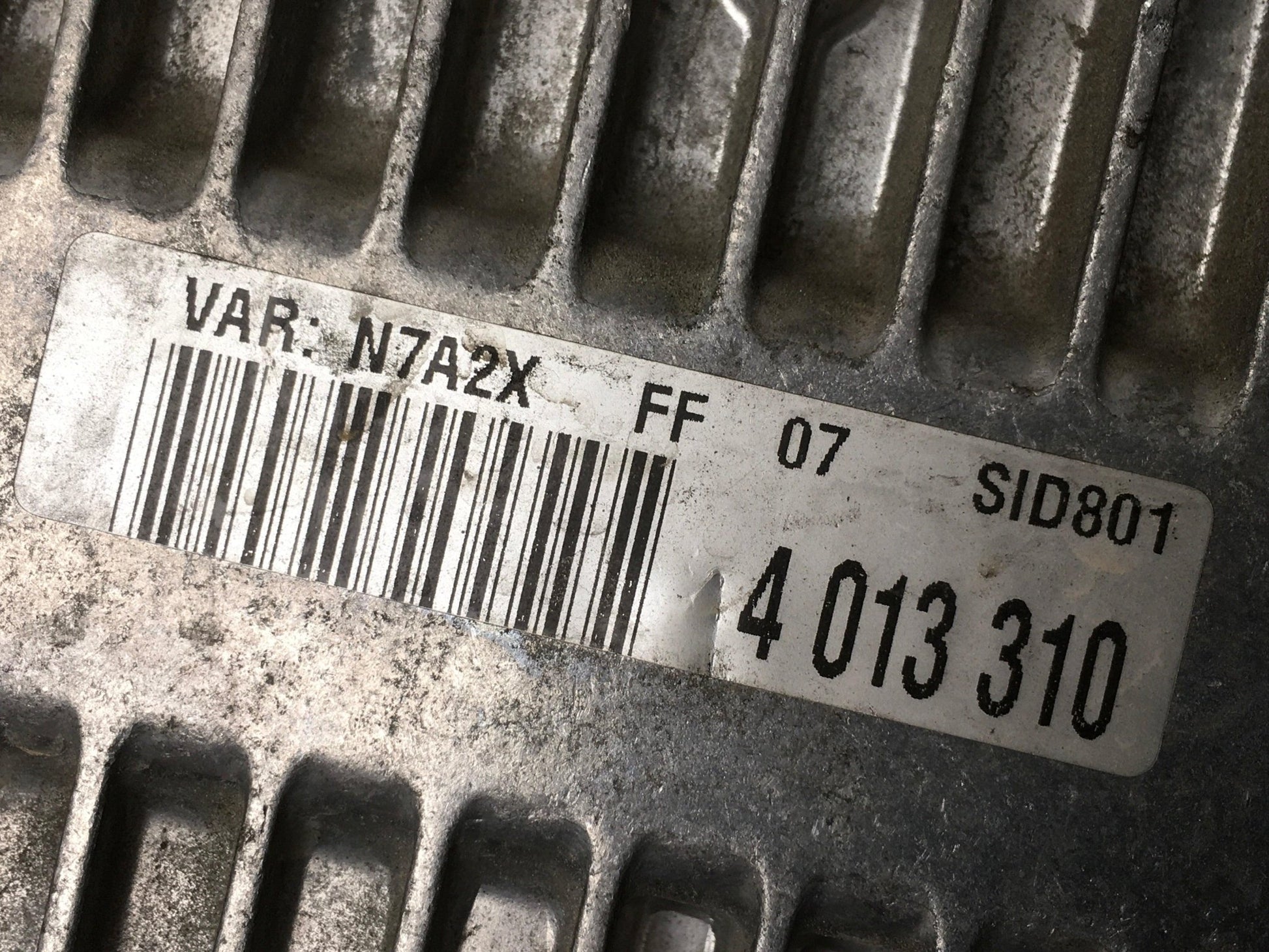 Centralita Motor PSA 9647423380 - 9651942980