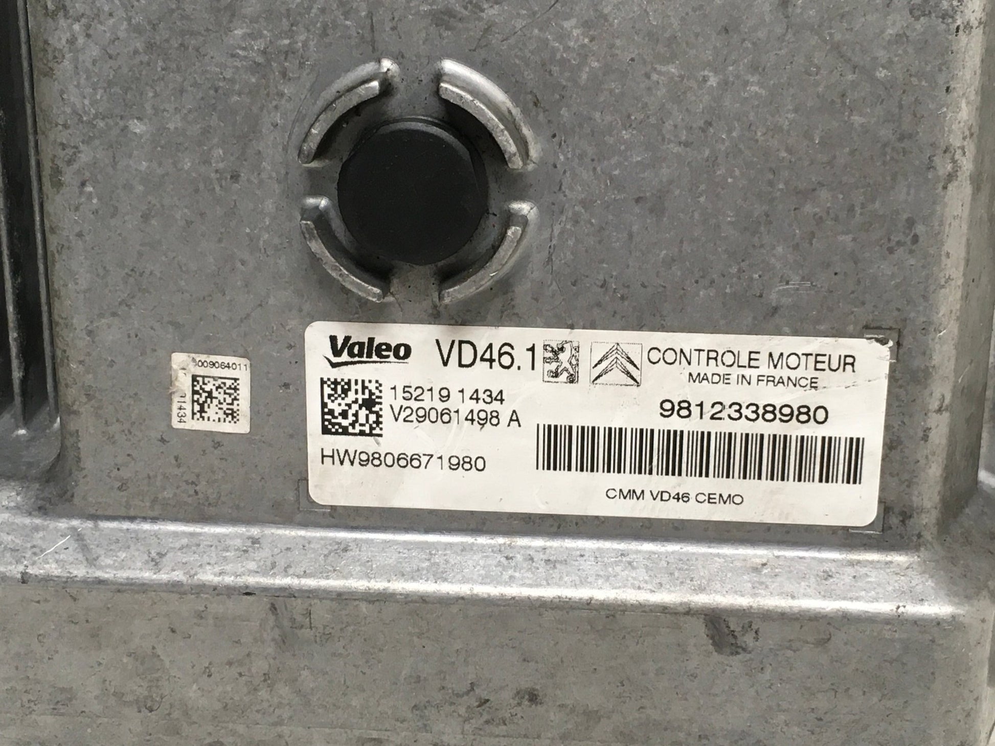 Centralita Motor PSA 9812338980 - 9812338980