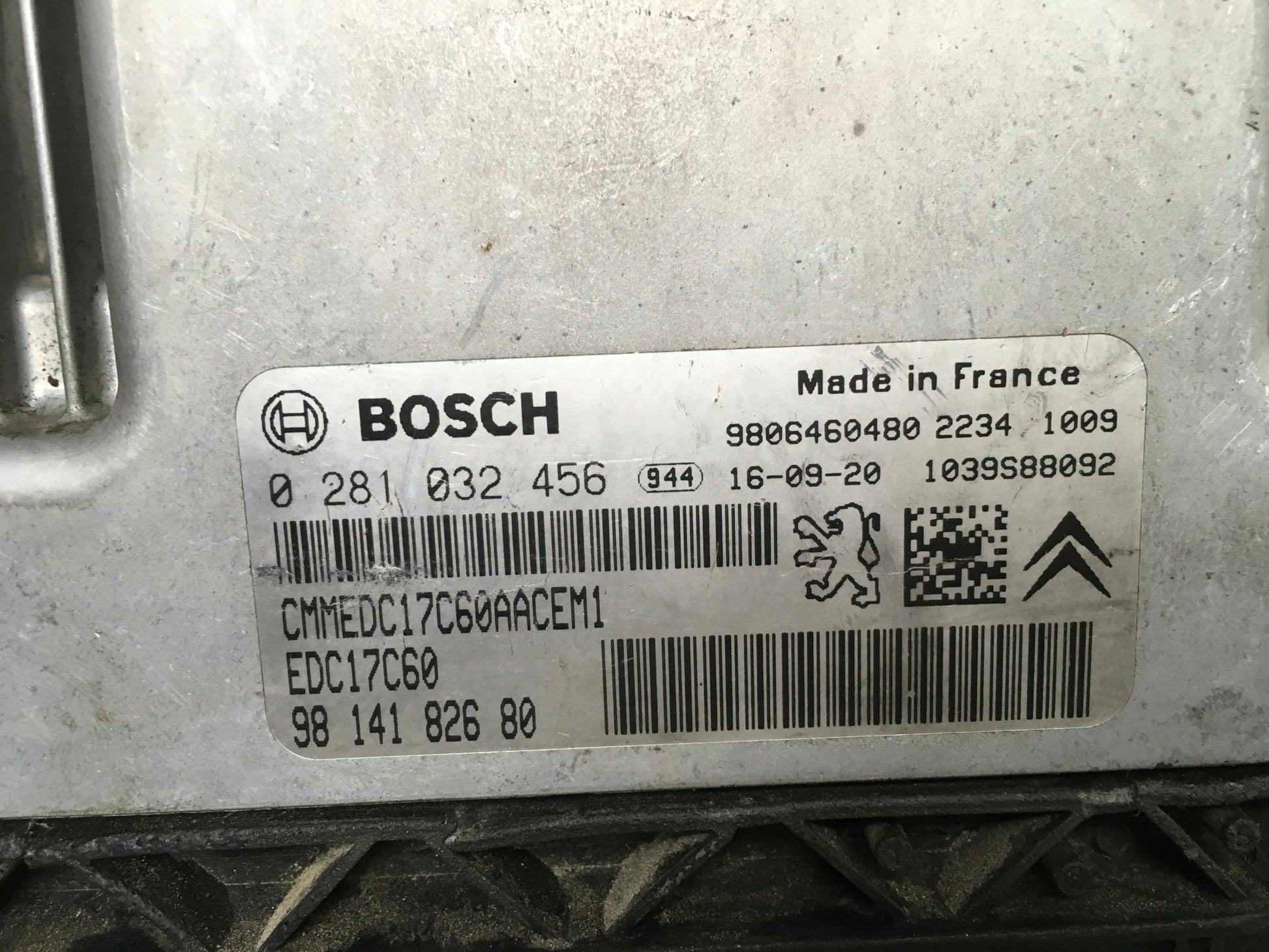 Centralita Motor PSA 9814182680 - 9814182680