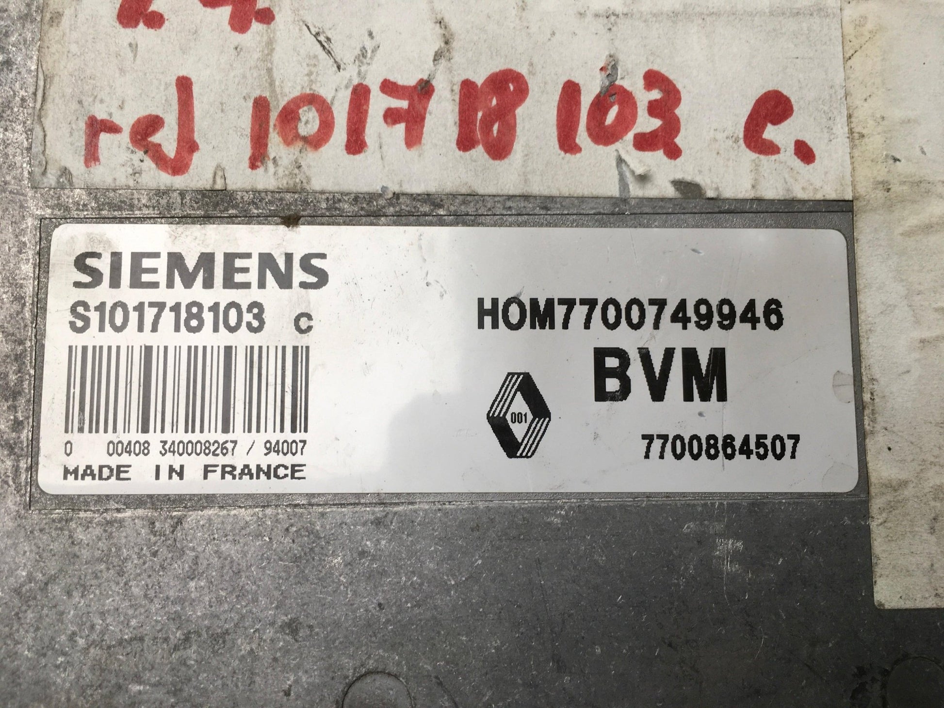 Centralita Motor Renault 19 - 7700864507