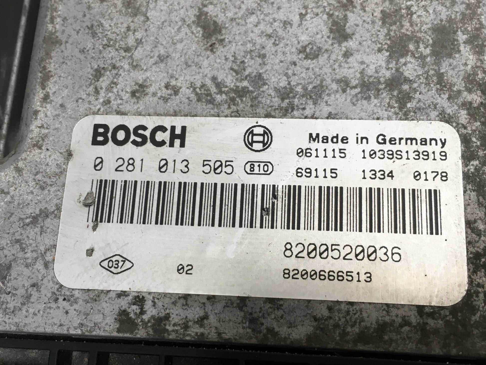 Centralita Motor Renault 8200520036 - 8200520036