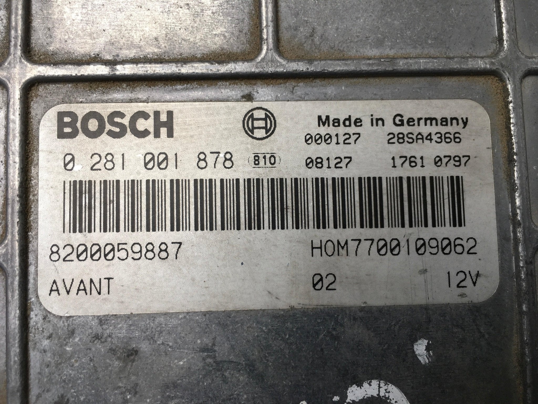 Centralita Motor Renault Clio II - 8200059887