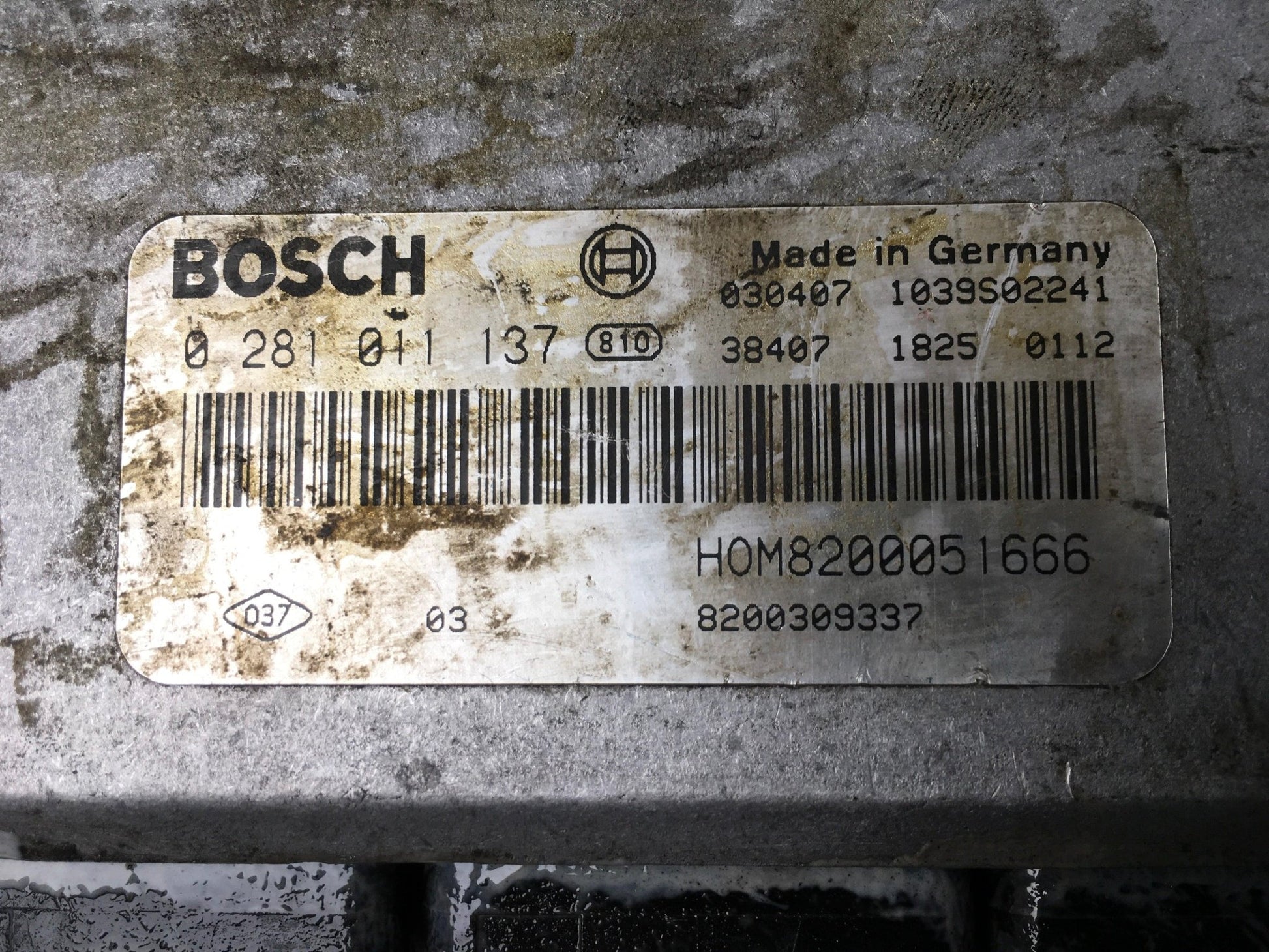 Centralita Motor Renault Kangoo I - 8200309337