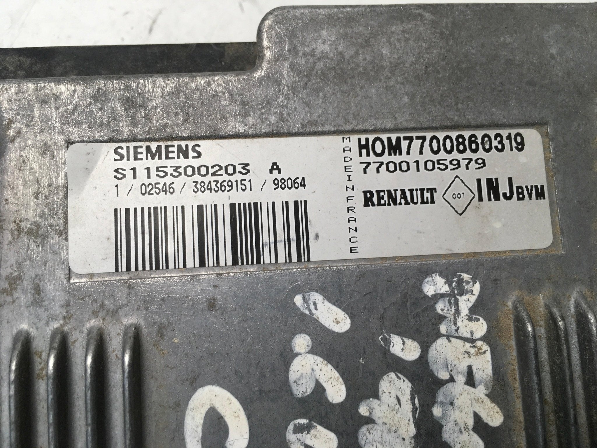 Centralita Motor Renault Megane I - 7700105979