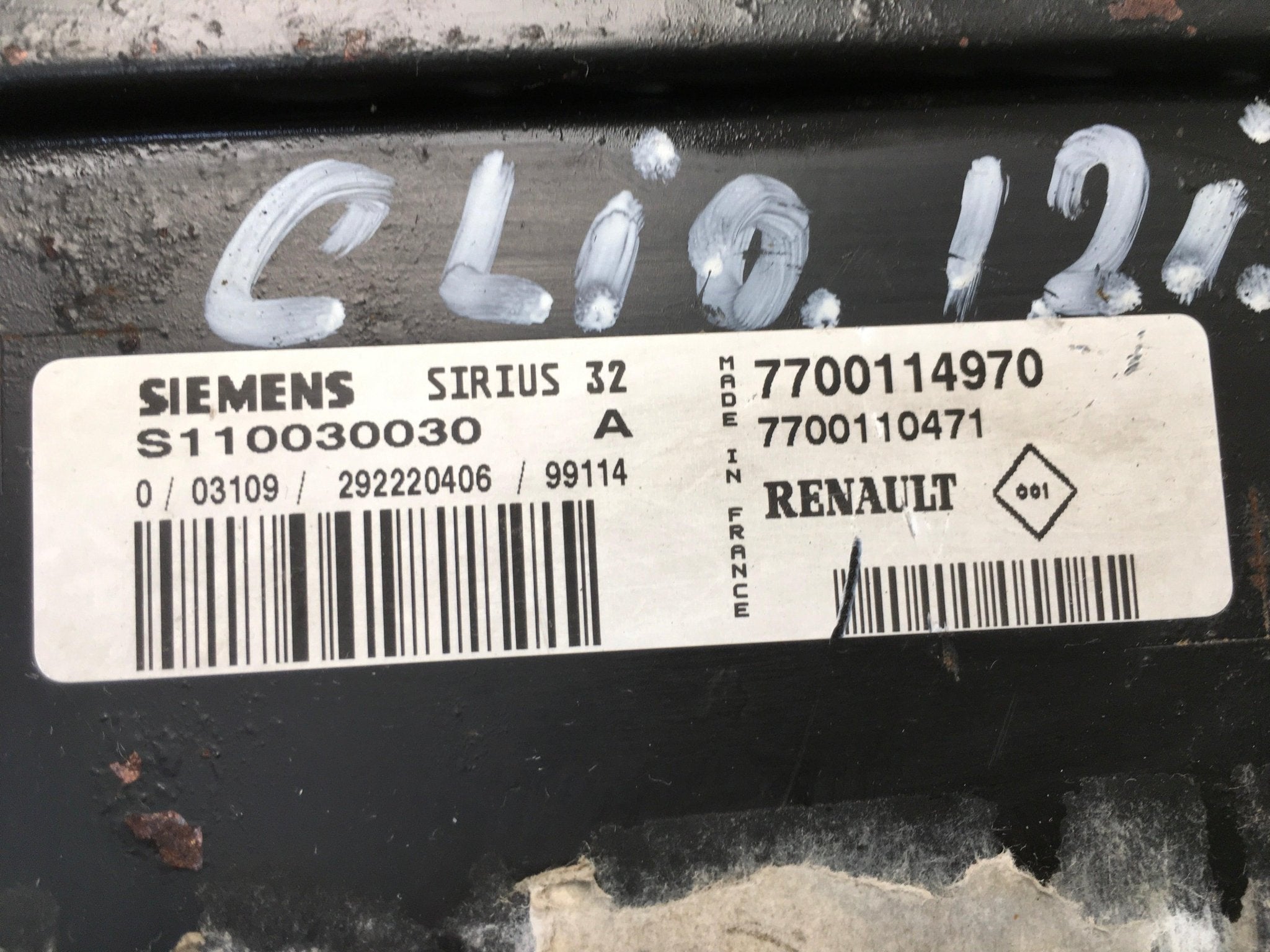 Centralita Motor Renault Megane Scenic I - 7700114970