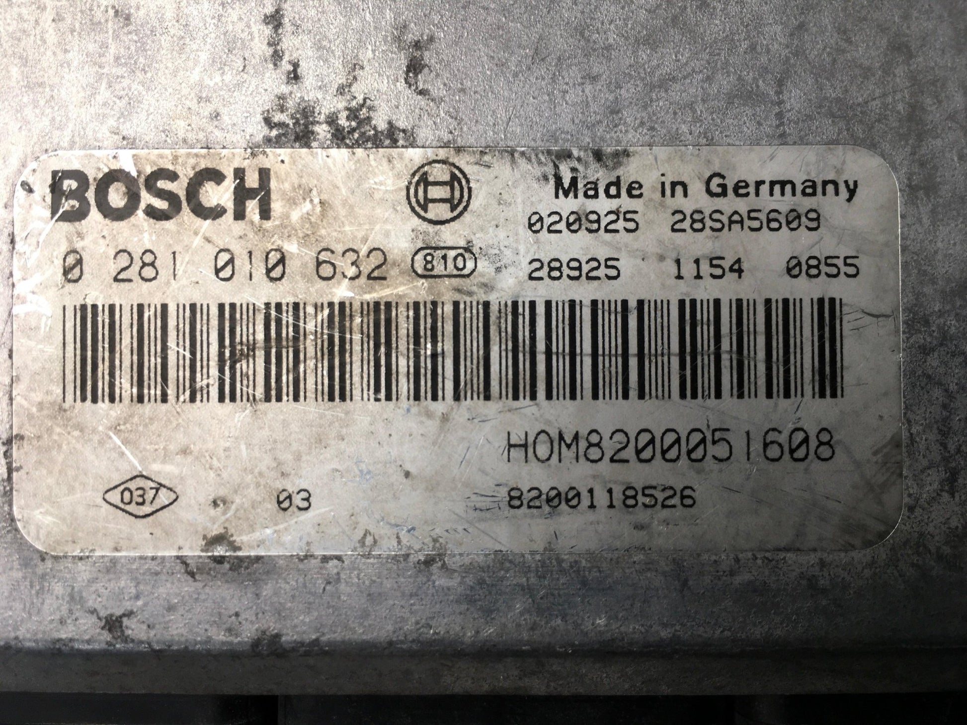 Centralita Motor Renault Trafic II - 8200051608