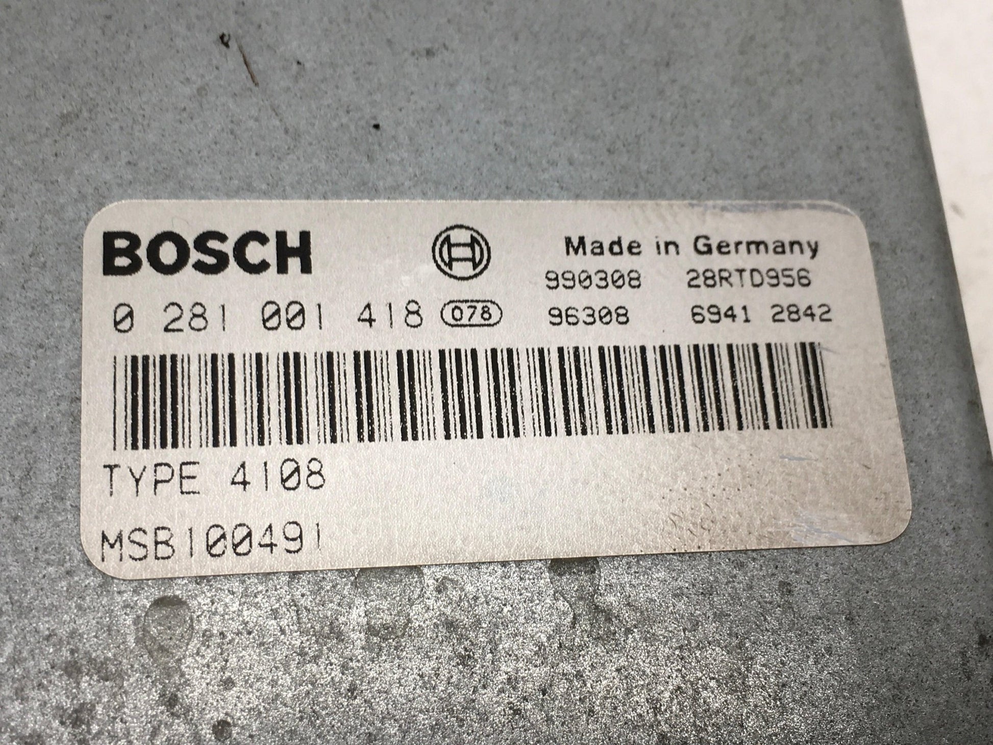 Centralita Motor Rover 400 RT - MSB100491