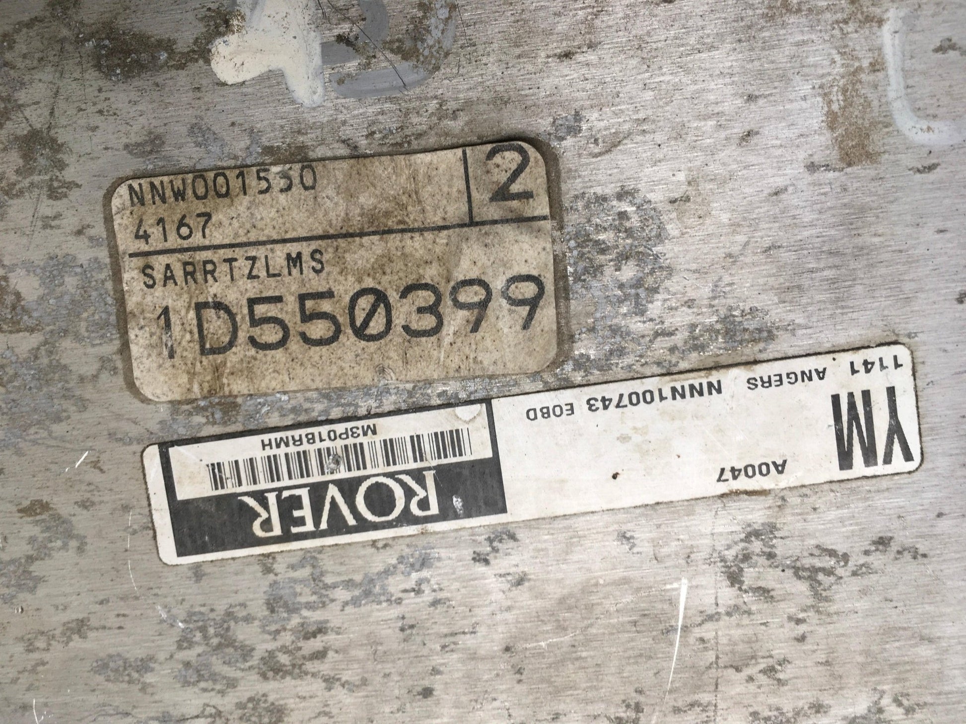 Centralita Motor Rover 45 - NNW001550