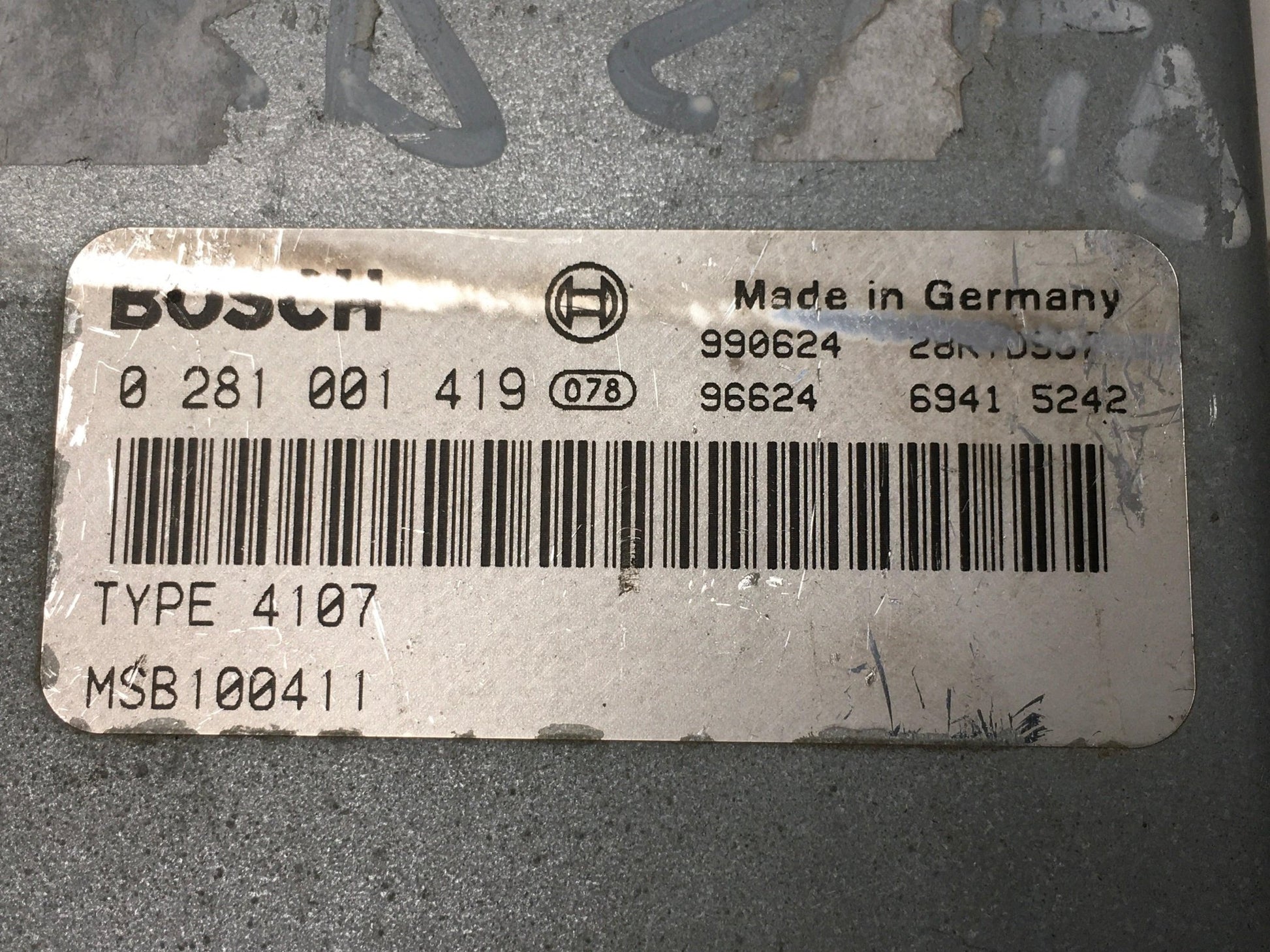 Centralita Motor Rover 600 - 0281001419